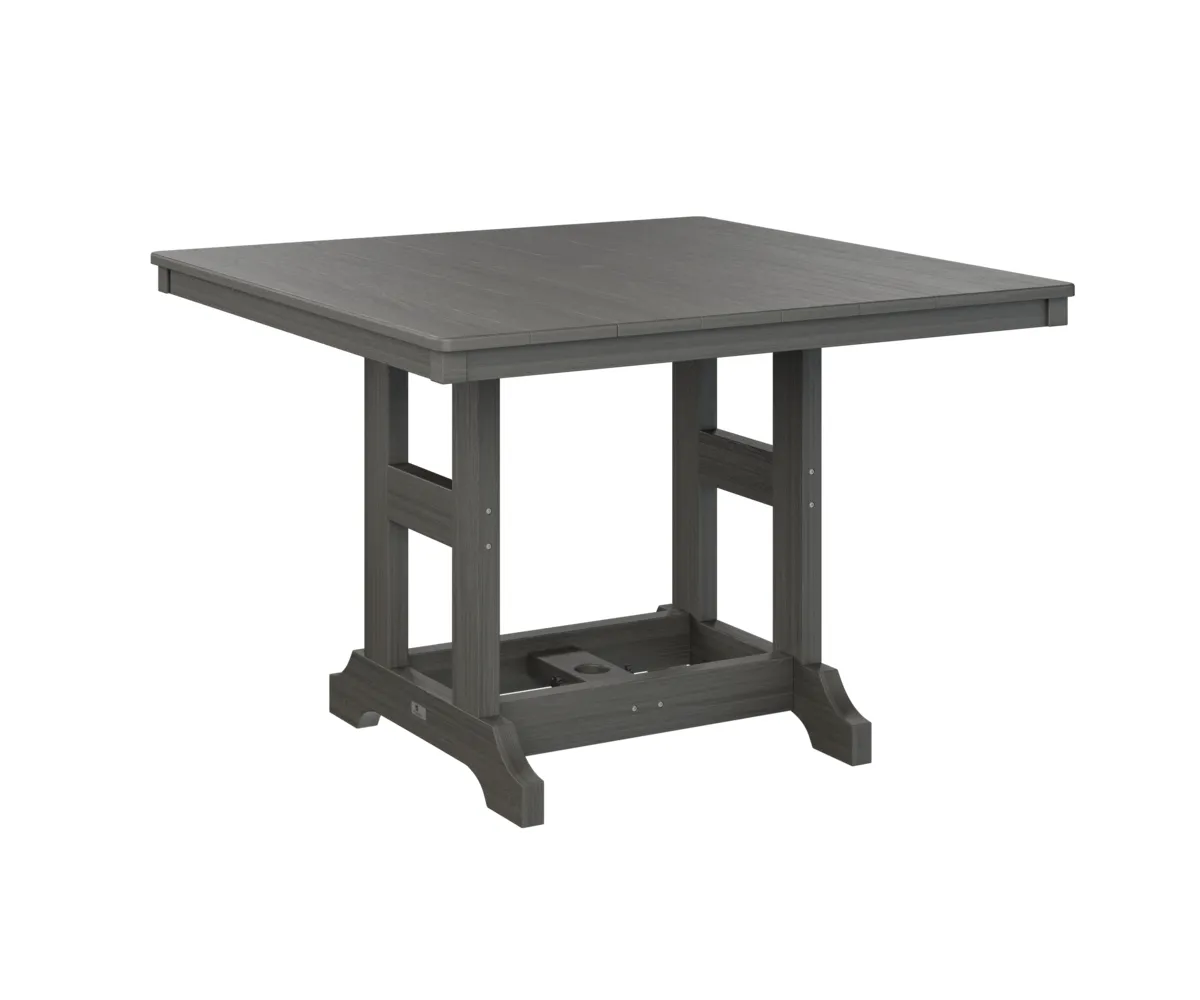 Garden Classic 44" Square Dining Table by Berlin Gardens - Coastal Gray, Coastal Gray Garden Classic 44" Square Dining Table by Berlin Gardens - 191-GCLT0044D