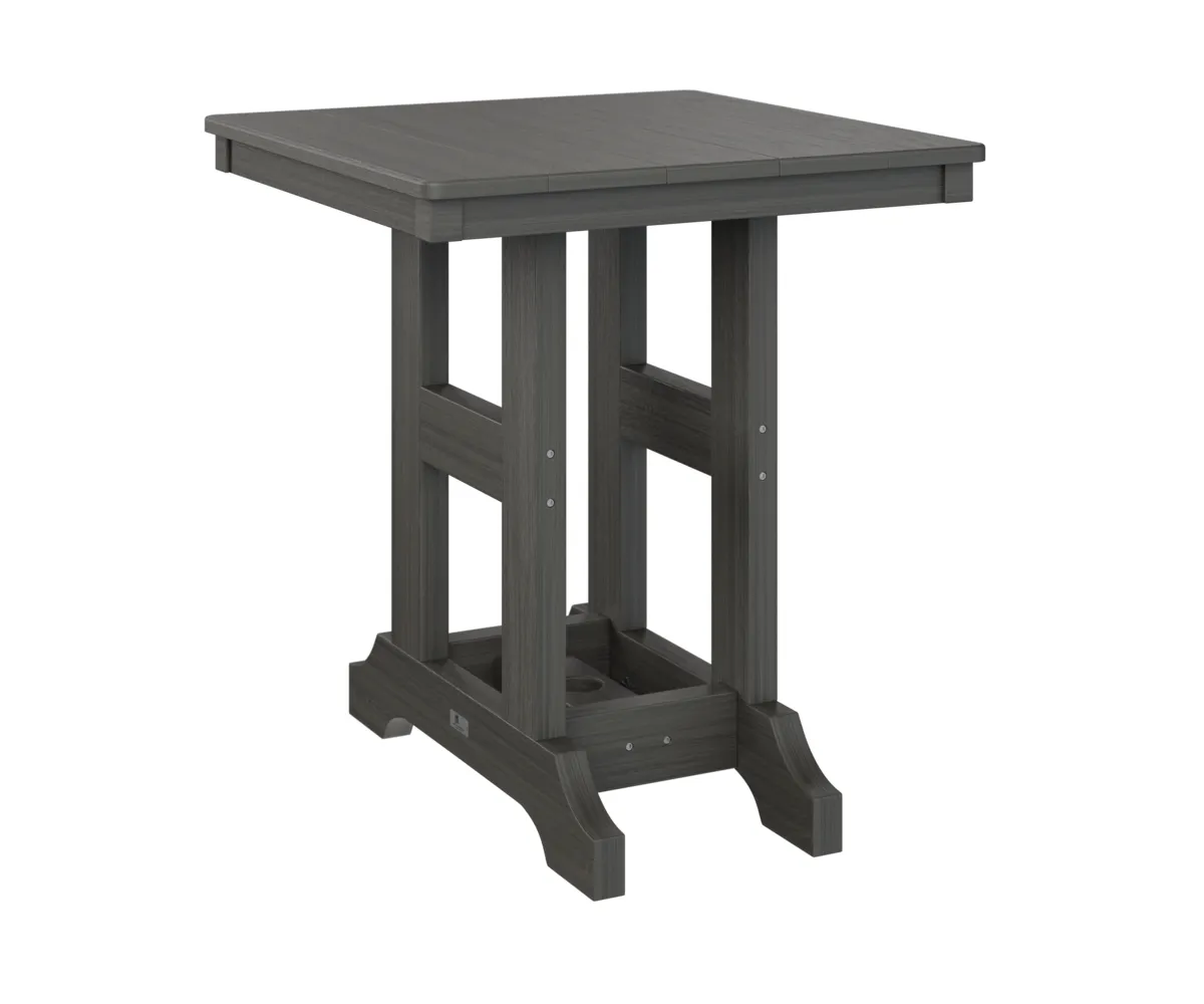 Garden Classic 28" Square Dining Table by Berlin Gardens - Coastal Gray, Coastal Gray Garden Classic 28" Square Dining Table by Berlin Gardens - 191-GCT0028D