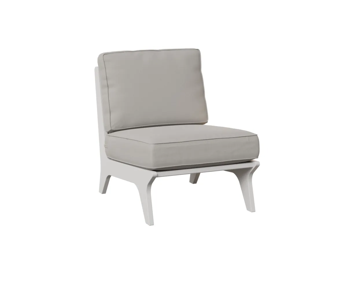 Hartley Club Chair by Berlin Gardens - MGP White, Blend Linen Hartley Club Chair by Berlin Gardens - 191-HACC2429