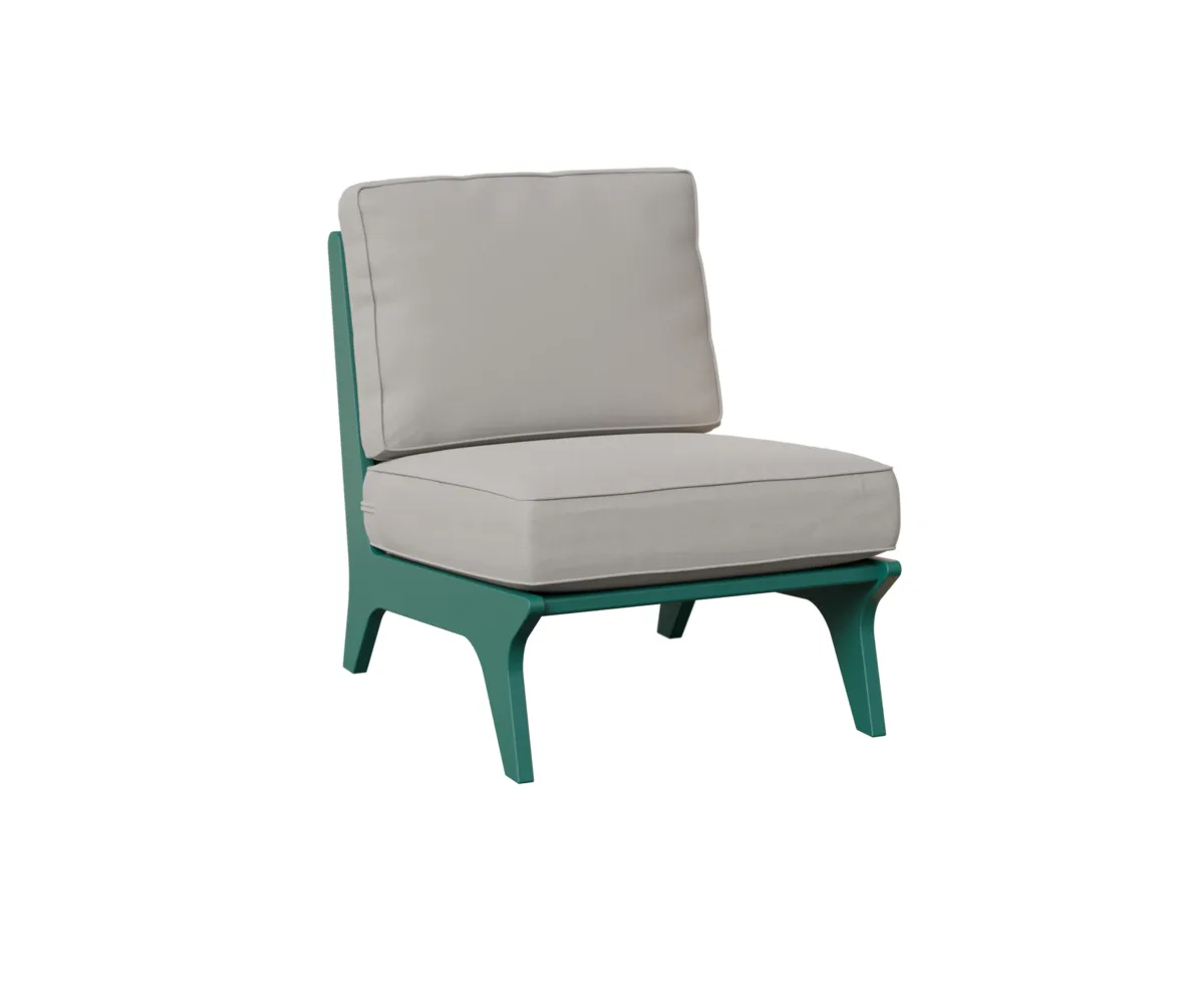 Hartley Club Chair by Berlin Gardens - MGP Teal, Blend Linen Hartley Club Chair by Berlin Gardens - 191-HACC2429
