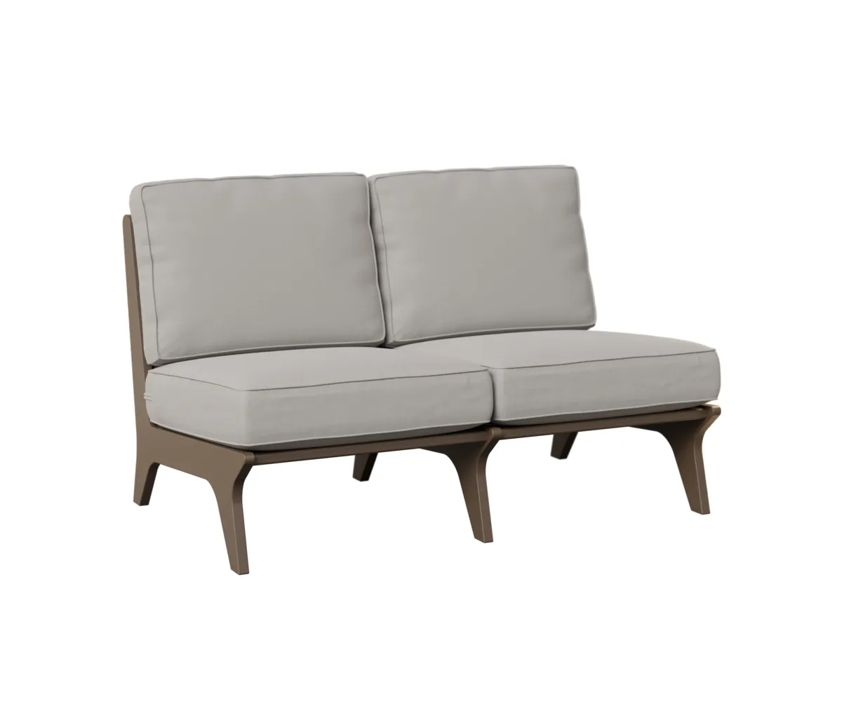 Hartley Loveseat by Berlin Gardens - MGP Clay, Blend Linen Hartley Loveseat by Berlin Gardens - 191-HALS4929