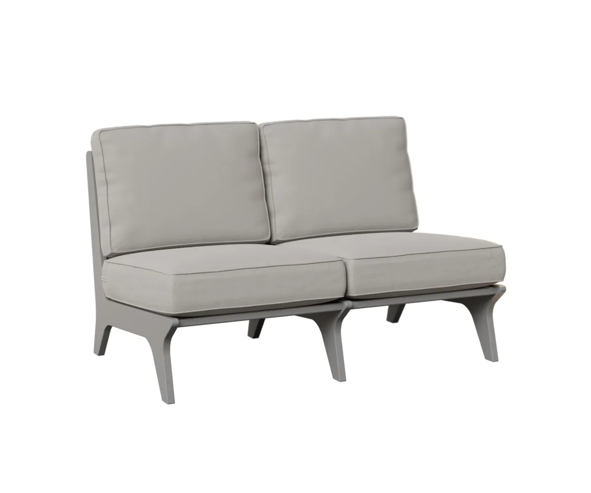 Hartley Loveseat by Berlin Gardens - MGP Fog, Blend Linen Hartley Loveseat by Berlin Gardens - 191-HALS4929