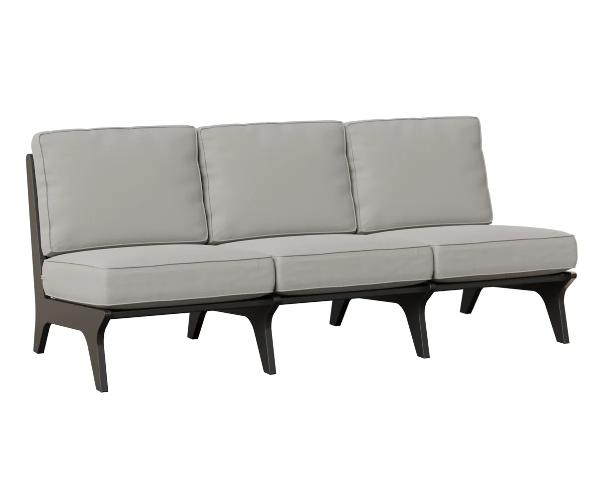 Hartley Sofa by Berlin Gardens - MGP Black, Blend Linen Hartley Sofa by Berlin Gardens - 191-HAS7429