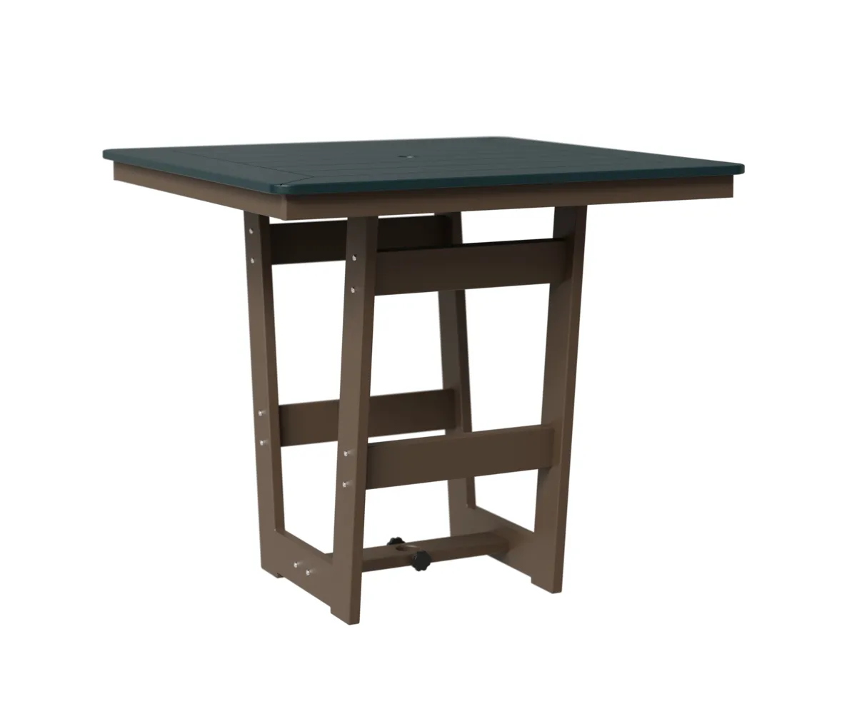 Hudson 40" Square Counter Table by Berlin Gardens - MGP Berry, MGP Clay Hudson 40" Square Counter Table by Berlin Gardens - 191-HSMT0040C
