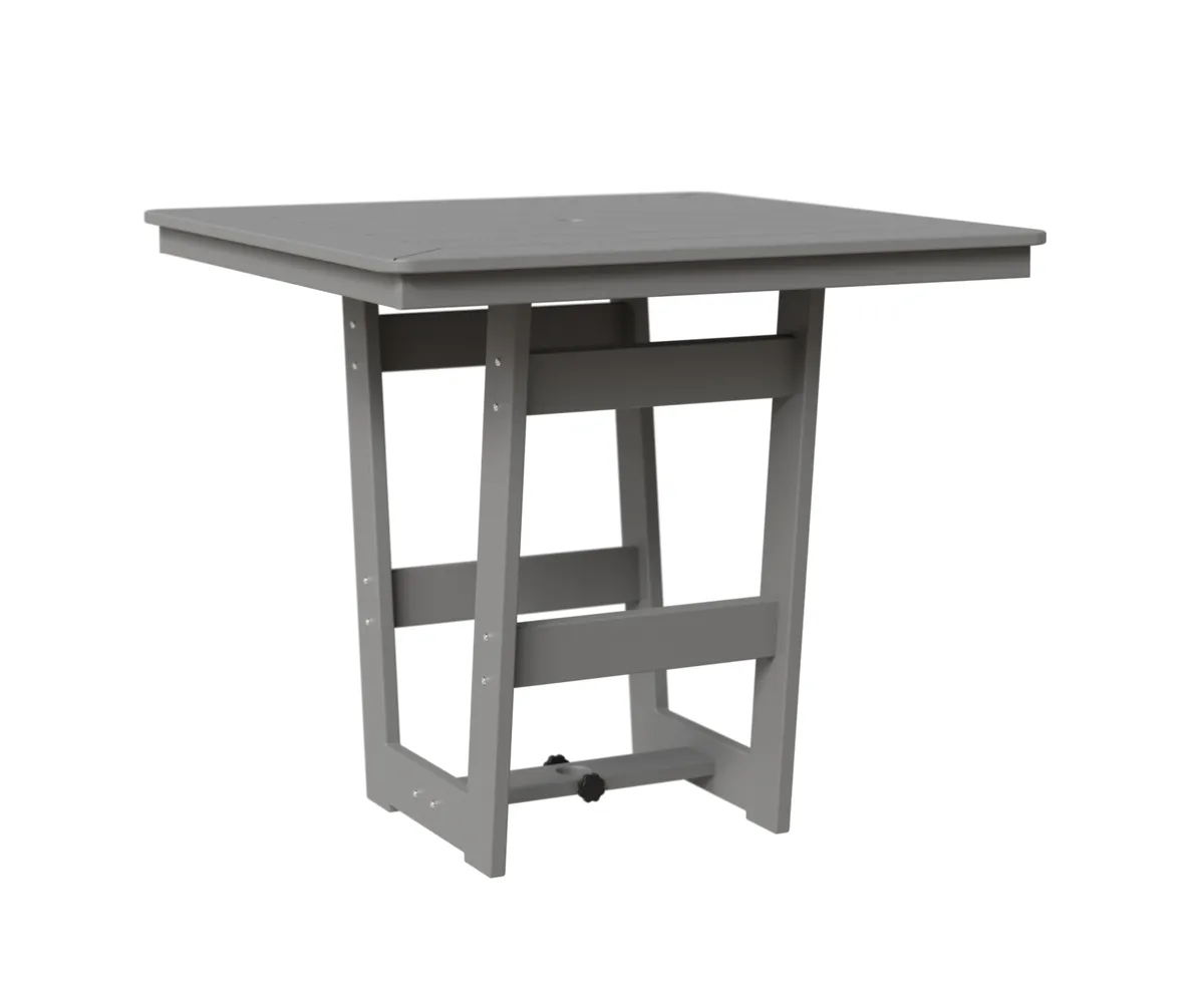 Hudson 40" Square Counter Table by Berlin Gardens - MGP Fog, MGP Fog Hudson 40" Square Counter Table by Berlin Gardens - 191-HSMT0040C