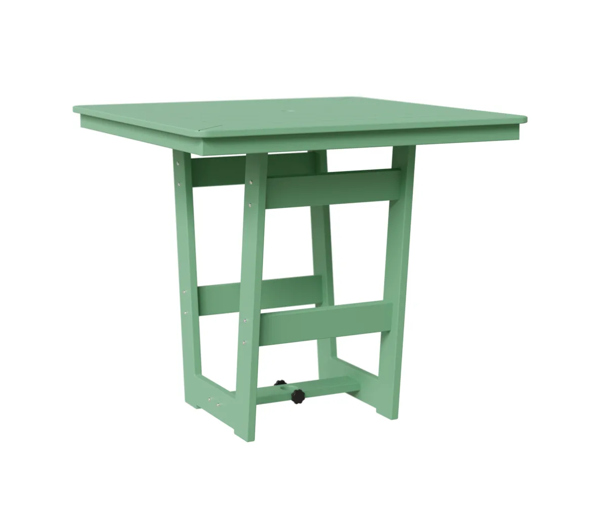 Hudson 40" Square Counter Table by Berlin Gardens - MGP Mint, MGP Mint Hudson 40" Square Counter Table by Berlin Gardens - 191-HSMT0040C