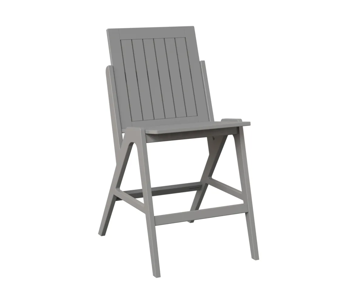 Kinsley MGP Bar Side Chair by Berlin Gardens - MGP Fog Kinsley MGP Bar Side Chair by Berlin Gardens - 191-KBSC2244