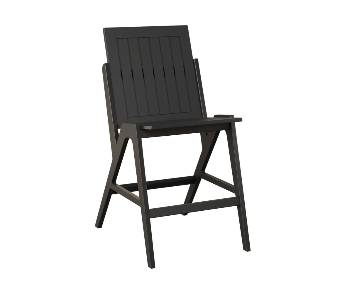 Kinsley MGP Bar Side Chair by Berlin Gardens - MGP Black Kinsley MGP Bar Side Chair by Berlin Gardens - 191-KBSC2244