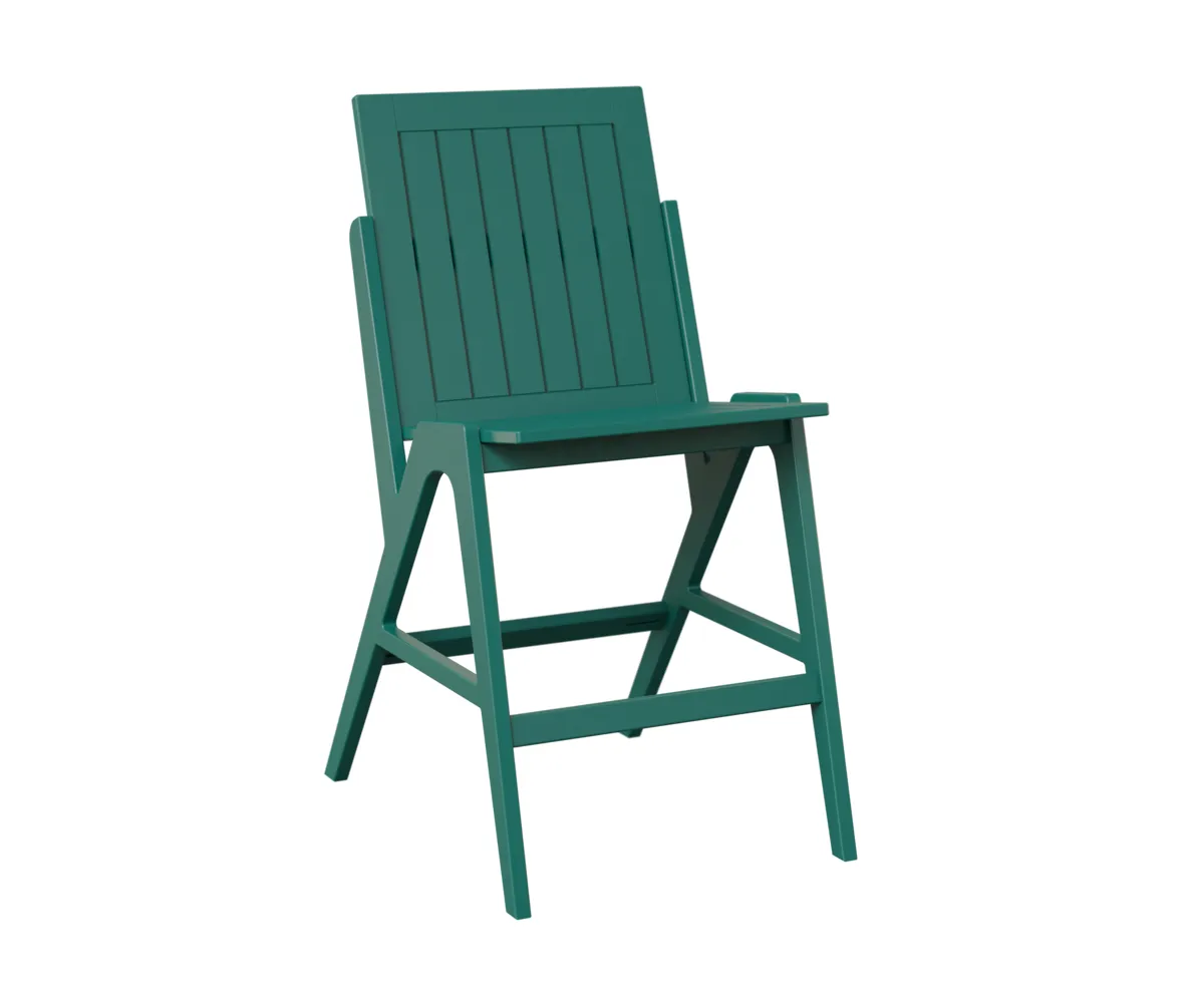 Kinsley MGP Bar Side Chair by Berlin Gardens - MGP Teal Kinsley MGP Bar Side Chair by Berlin Gardens - 191-KBSC2244