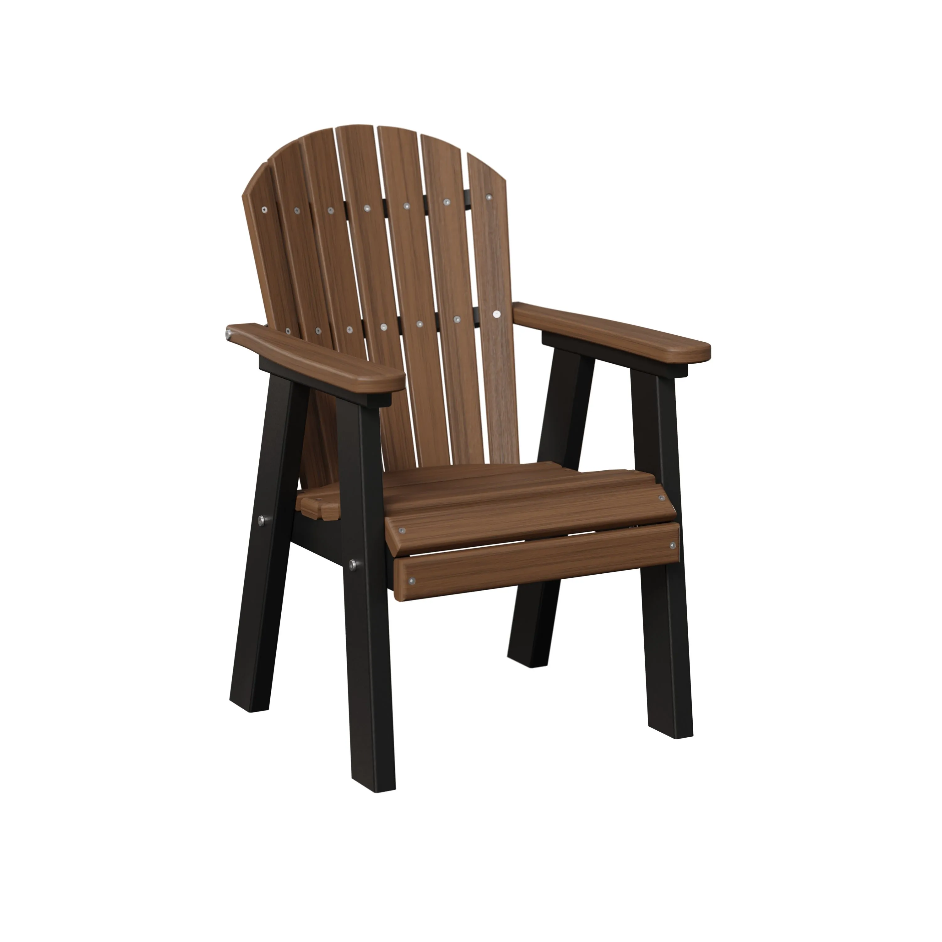 Kids Comfo Back Dining Chair by Berlin Gardens - Antique Mahogany, Black Kids Comfo Back Dining Chair by Berlin Gardens - 191-KCDC1525