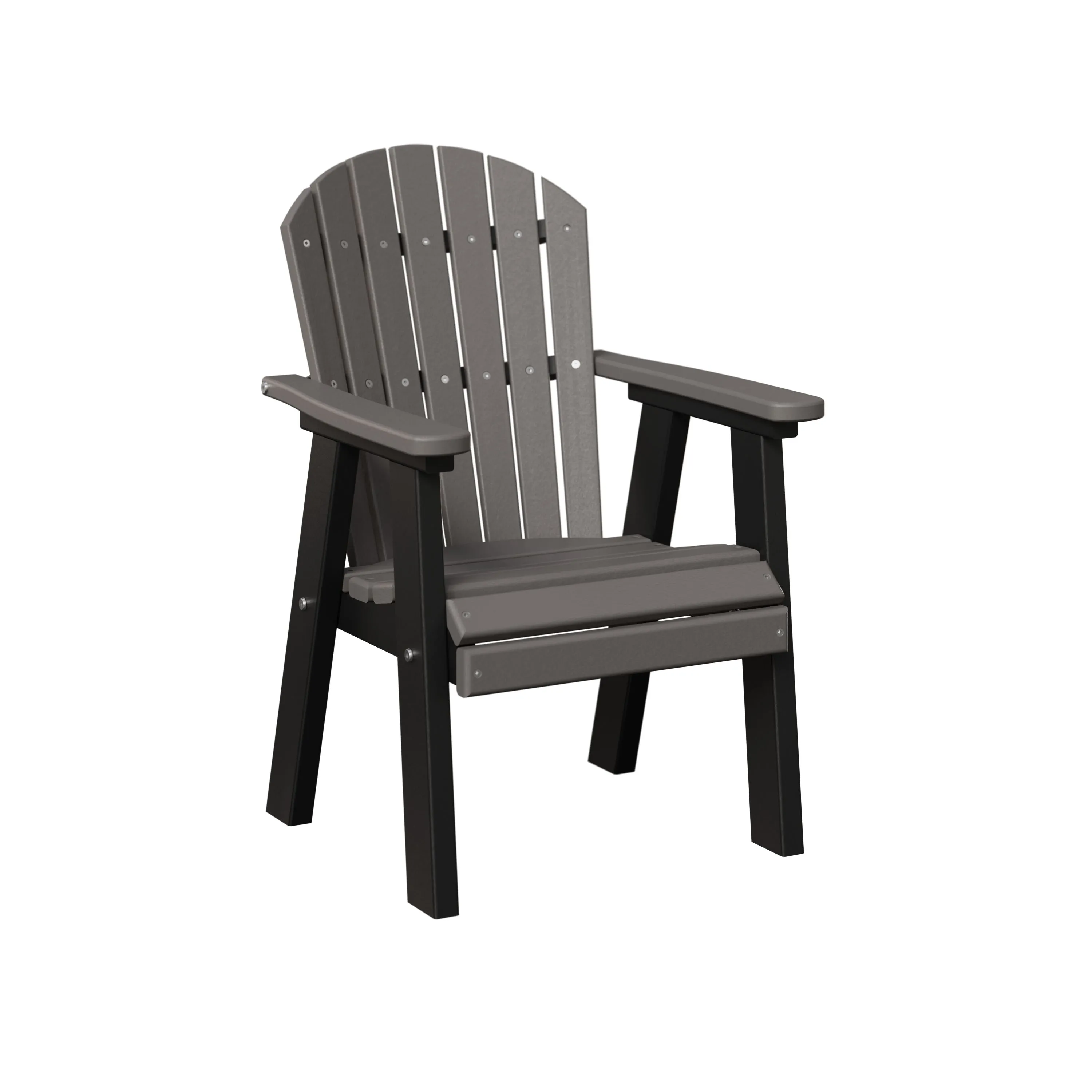 Kids Comfo Back Dining Chair by Berlin Gardens - Light Gray, Black Kids Comfo Back Dining Chair by Berlin Gardens - 191-KCDC1525