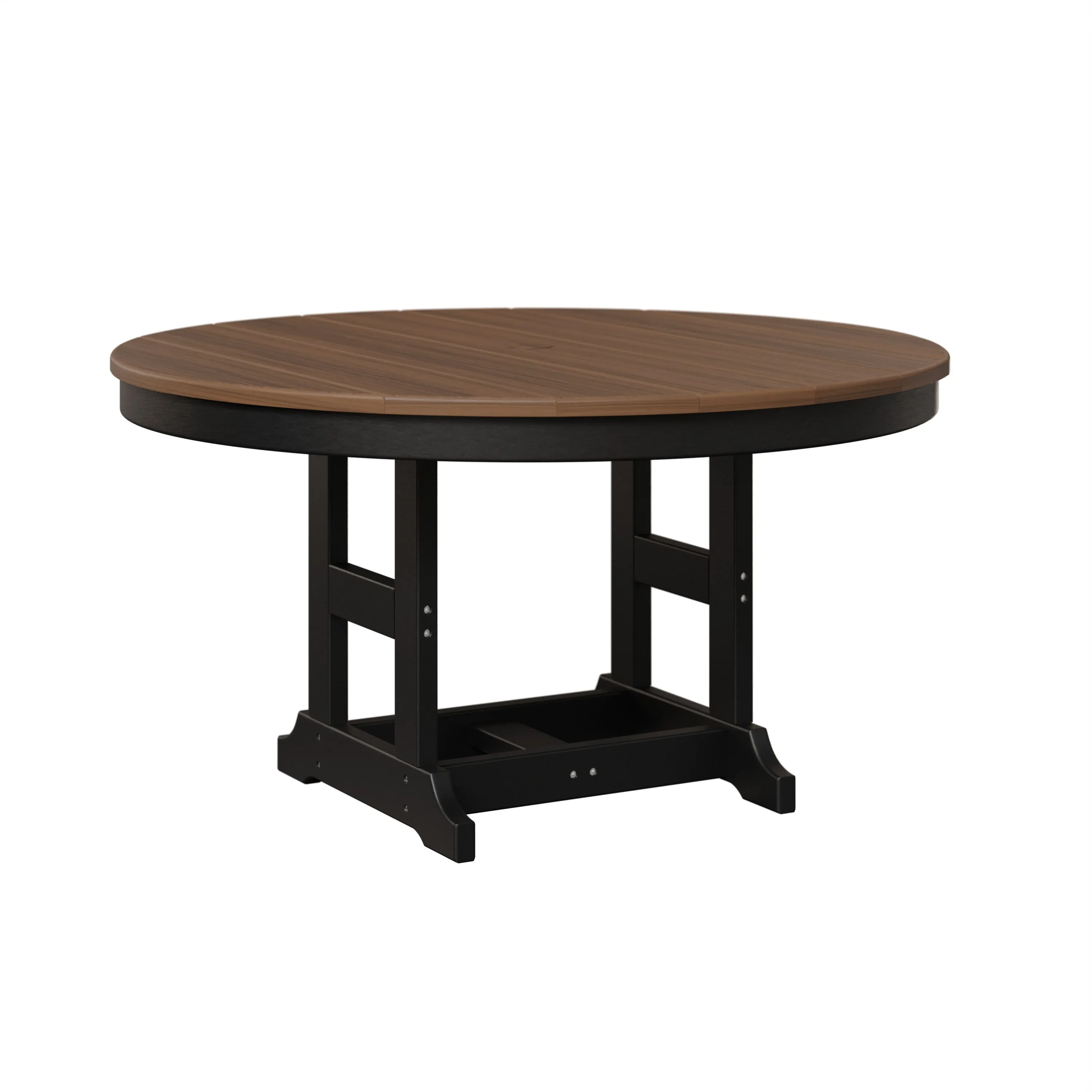 Kids 38" Round Table by Berlin Gardens - Antique Mahogany, Black Kids 38" Round Table by Berlin Gardens - 191-KRTD0038