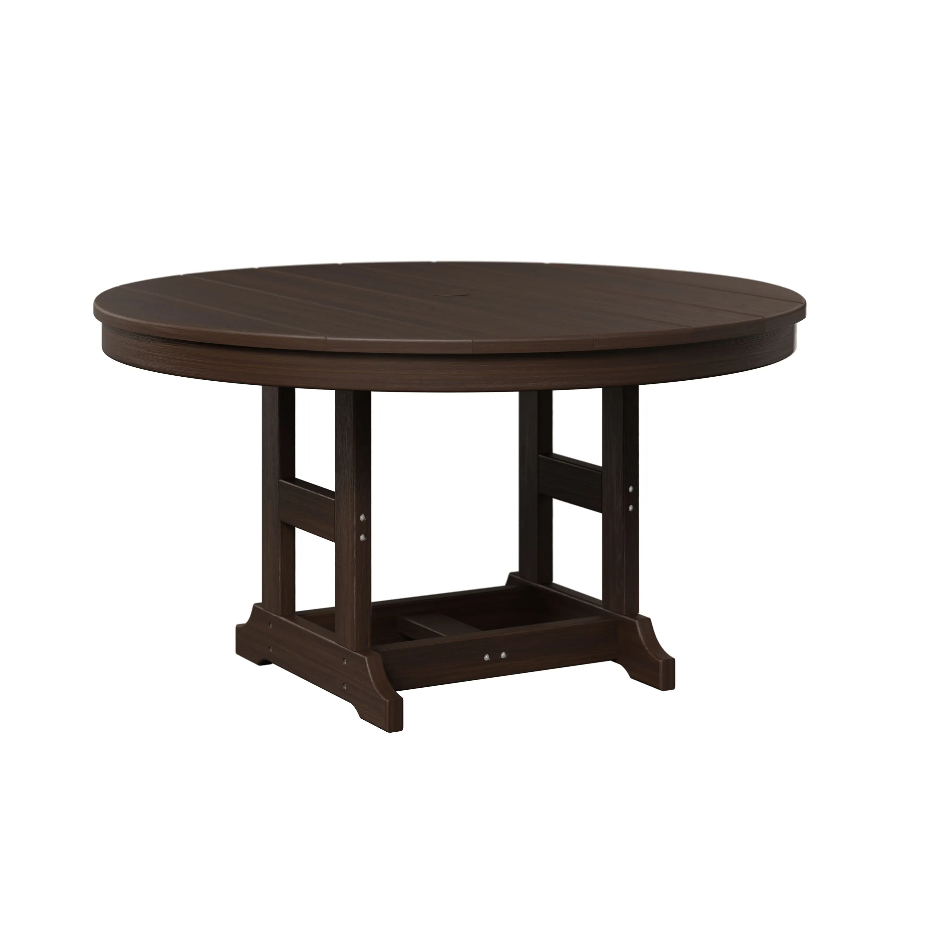 Kids 38" Round Table by Berlin Gardens - Brazilian Walnut, Brazilian Walnut Kids 38" Round Table by Berlin Gardens - 191-KRTD0038