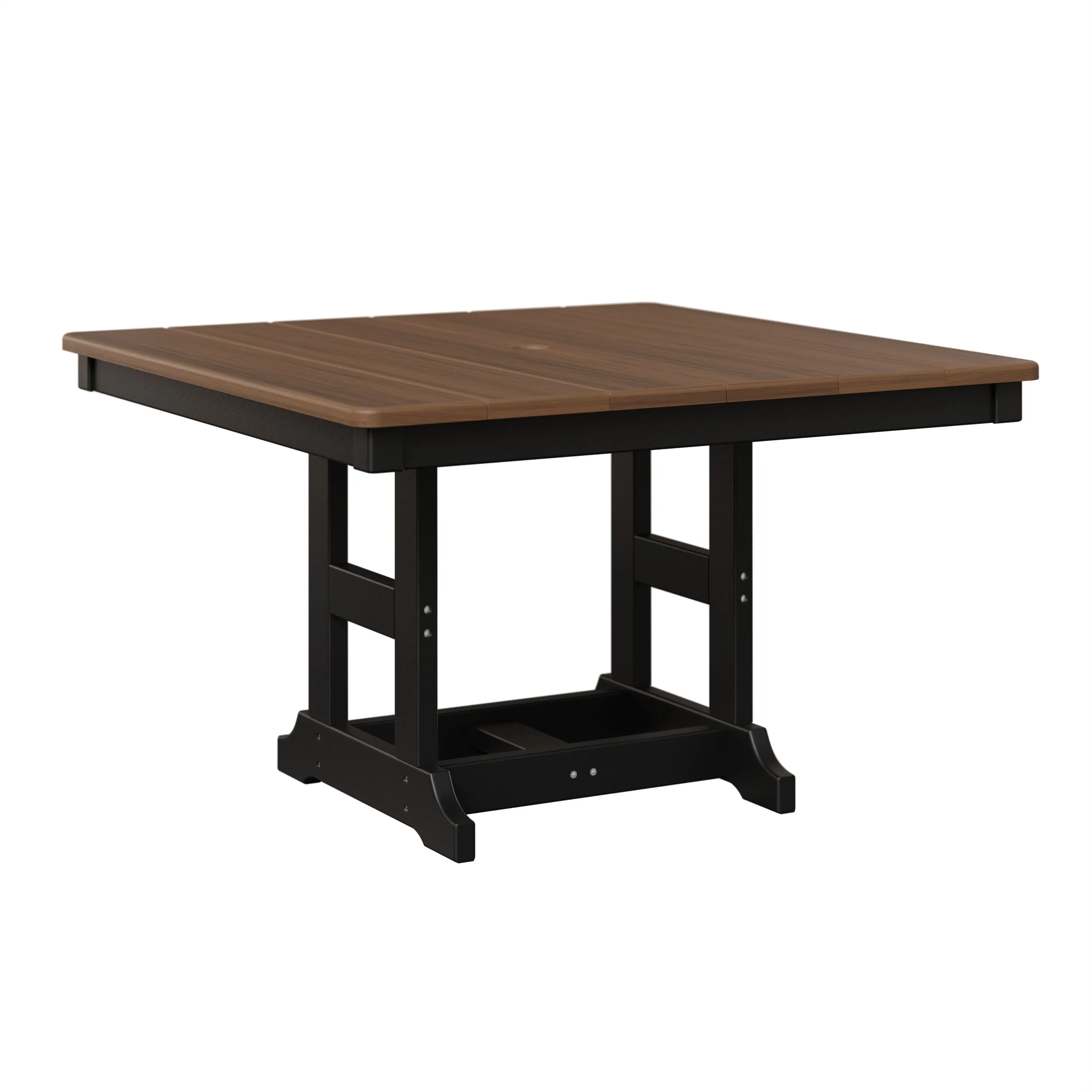 Kids 33" Square Table by Berlin Gardens - Antique Mahogany, Black Kids 33" Square Table by Berlin Gardens - 191-KSTD0033