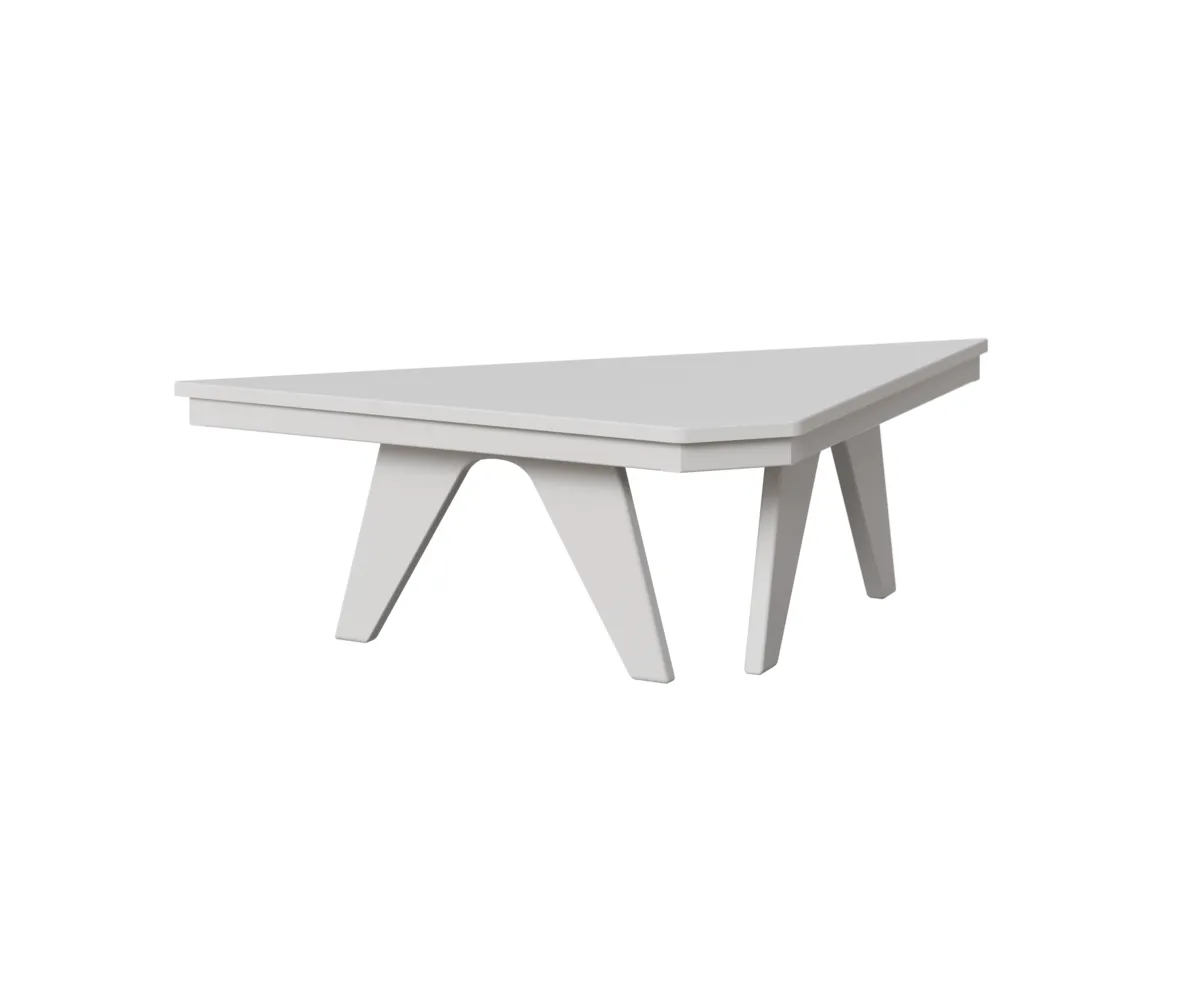 Angled Accessory Table by Berlin Gardens - MGP White, MGP White Angled Accessory Table by Berlin Gardens - 191-MAAT4721