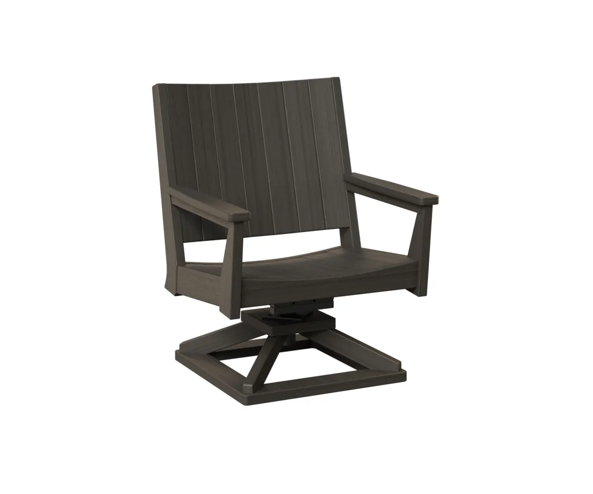 Mayhew Chat Swivel Low Rocker by Berlin Gardens - Coastal Gray, Coastal Gray Mayhew Chat Swivel Low Rocker by Berlin Gardens - 191-MHCSR2736