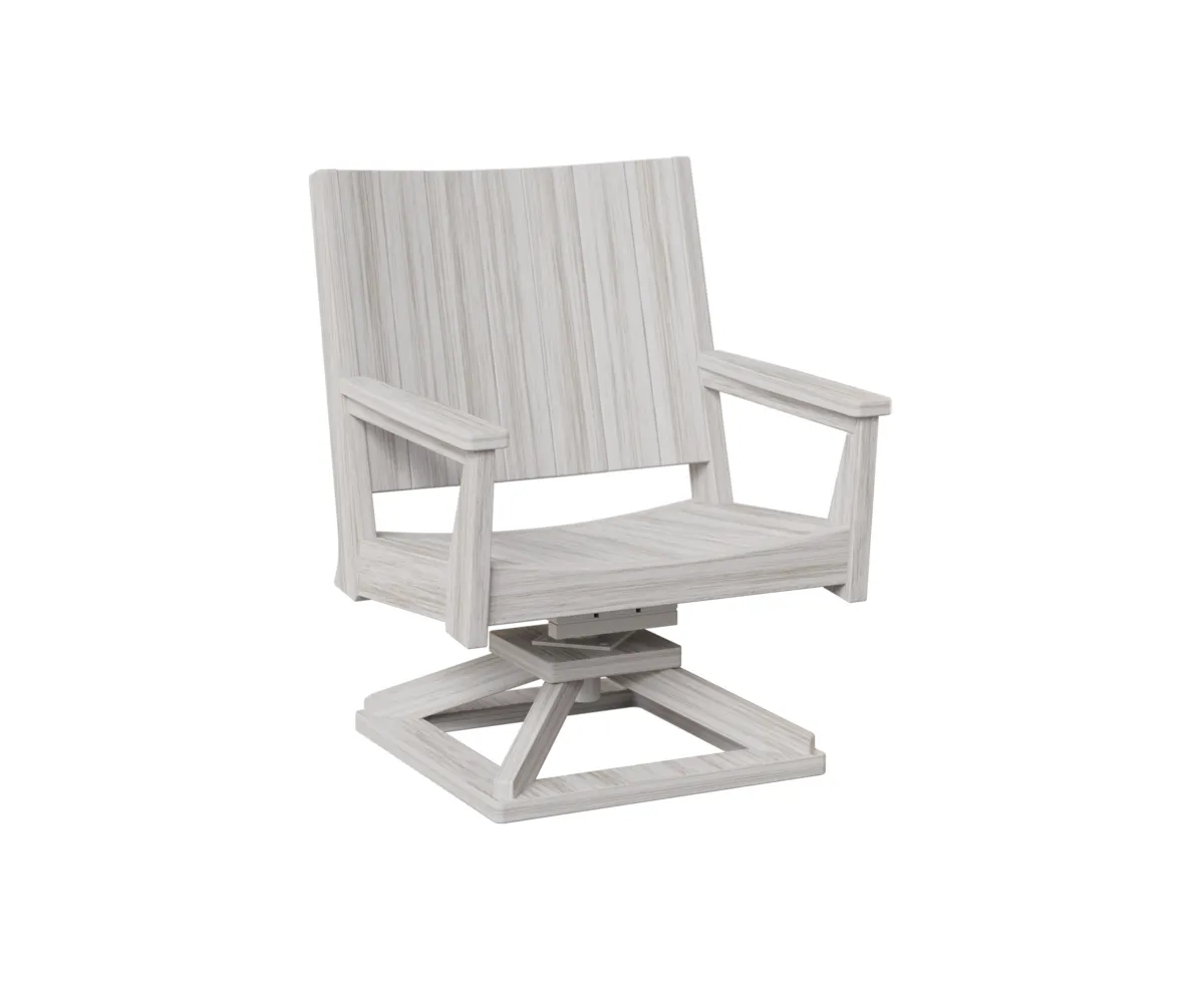 Mayhew Chat Swivel Low Rocker by Berlin Gardens - Seashell, Seashell Mayhew Chat Swivel Low Rocker by Berlin Gardens - 191-MHCSR2736