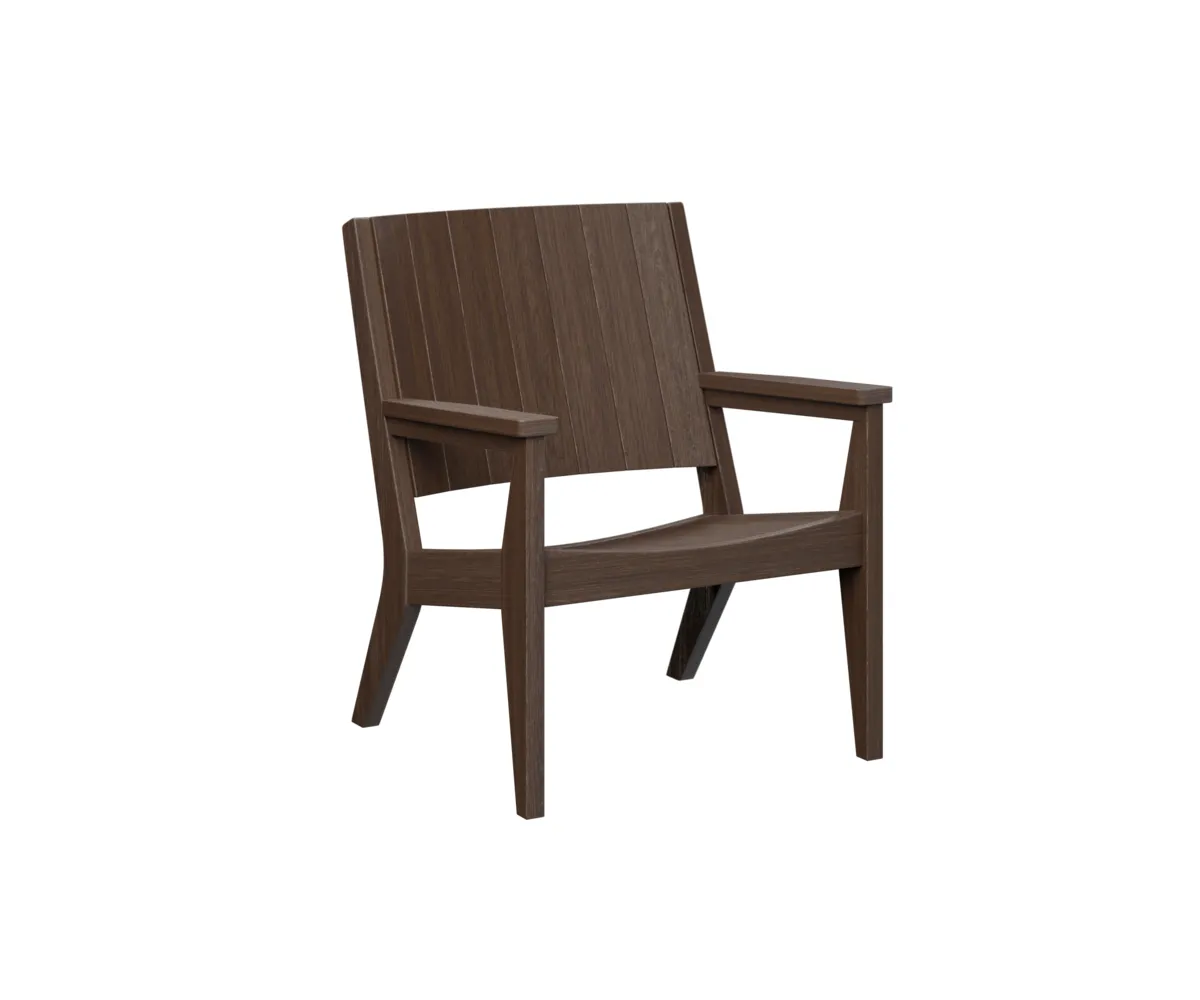 Mayhew Chat Low Chair by Berlin Gardens - Brazilian Walnut, Brazilian Walnut Mayhew Chat Low Chair by Berlin Gardens - 191-MHCTC2734