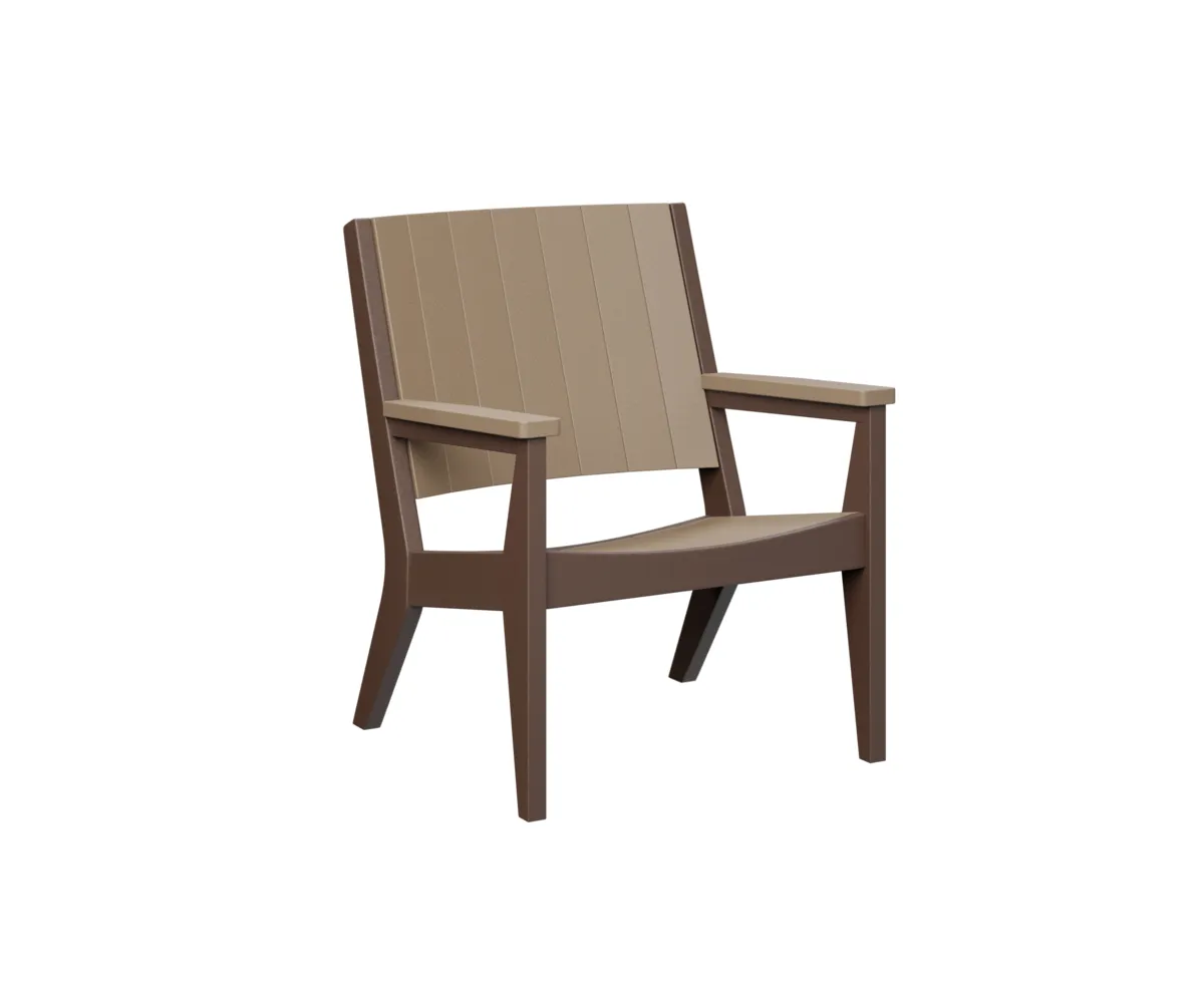 Mayhew Chat Low Chair by Berlin Gardens - Weatherwood, Chocolate Brown Mayhew Chat Low Chair by Berlin Gardens - 191-MHCTC2734