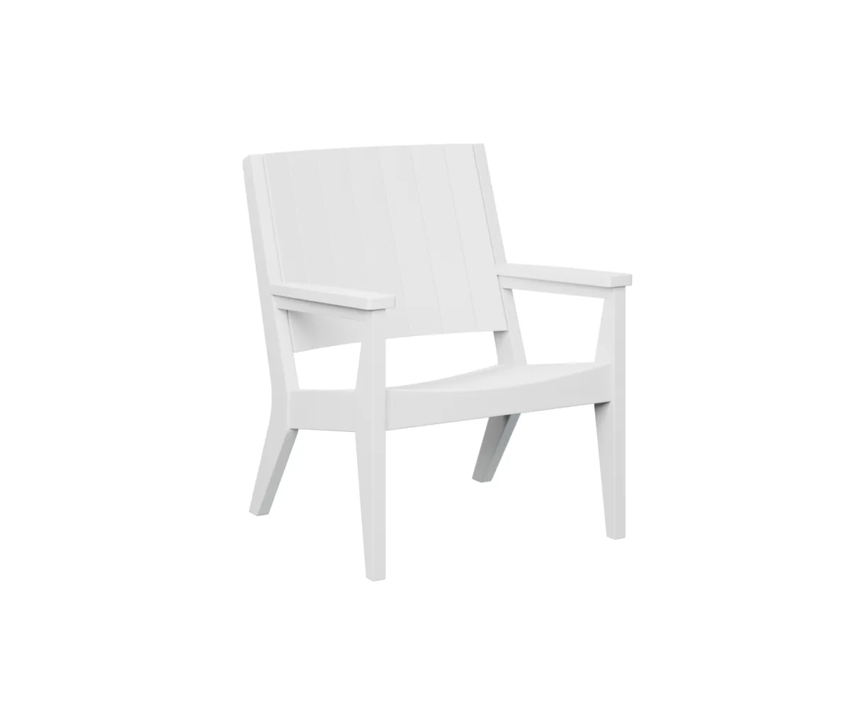 Mayhew Chat Low Chair by Berlin Gardens - White, White Mayhew Chat Low Chair by Berlin Gardens - 191-MHCTC2734