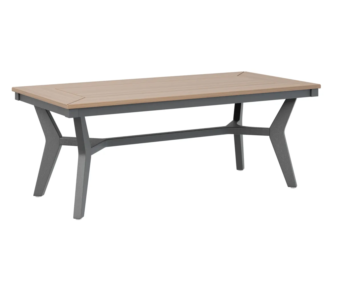 Mayhew Rectangular Coffee Table by Berlin Gardens - Antique Mahogany, Black Mayhew Rectangular Coffee Table by Berlin Gardens - 191-MHRCT4818