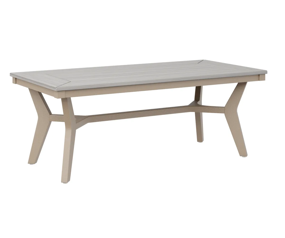 Mayhew Rectangular Coffee Table by Berlin Gardens - Weatherwood Mayhew Rectangular Coffee Table by Berlin Gardens - 191-MHRCT4818