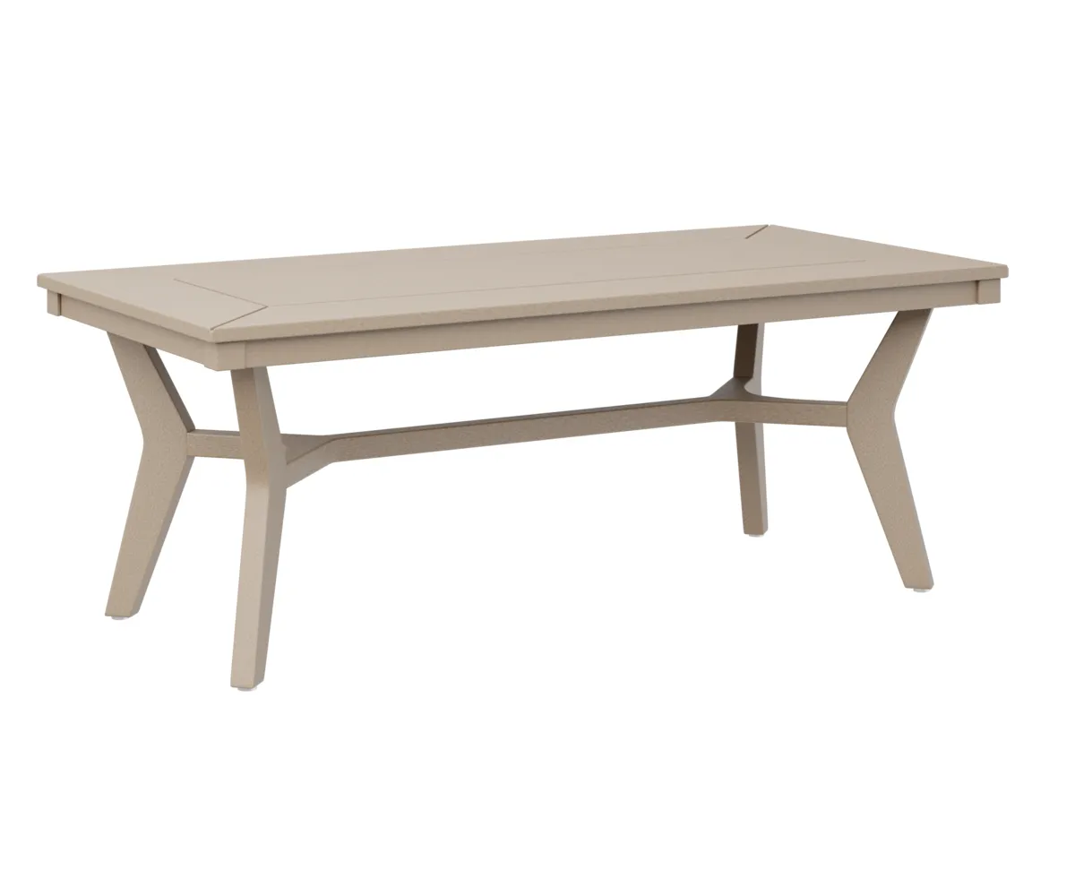 Mayhew Rectangular Coffee Table by Berlin Gardens - Weatherwood, Weatherwood Mayhew Rectangular Coffee Table by Berlin Gardens - 191-MHRCT4818