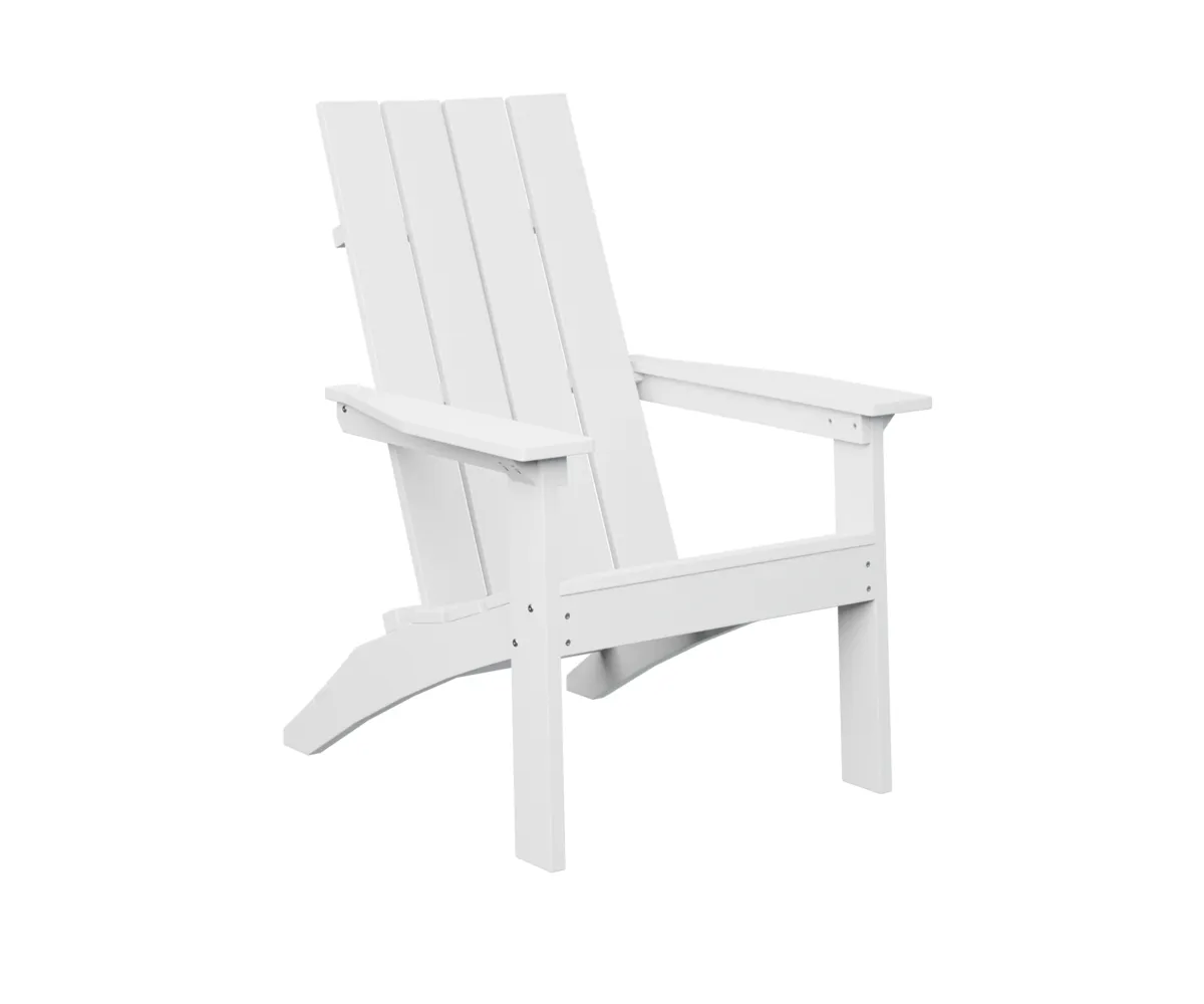 Mayhew Stationary Adirondack Chair by Berlin Gardens - White, White Mayhew Stationary Adirondack Chair by Berlin Gardens - 191-MHSAC3039