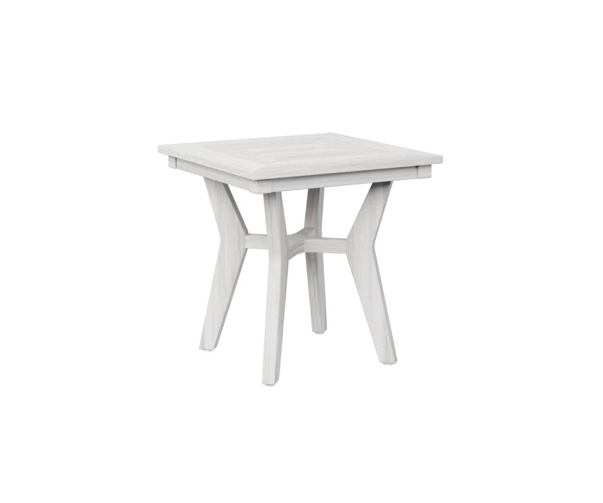 Mayhew Square End Table by Berlin Gardens - Seashell, Seashell Mayhew Square End Table by Berlin Gardens - 191-MHSET2020
