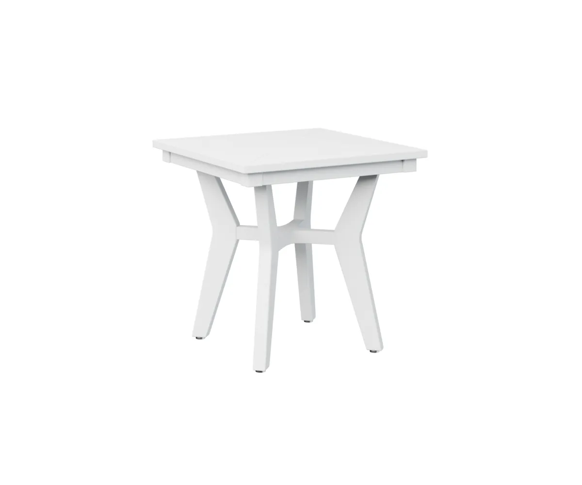 Mayhew Square End Table by Berlin Gardens - White, White Mayhew Square End Table by Berlin Gardens - 191-MHSET2020