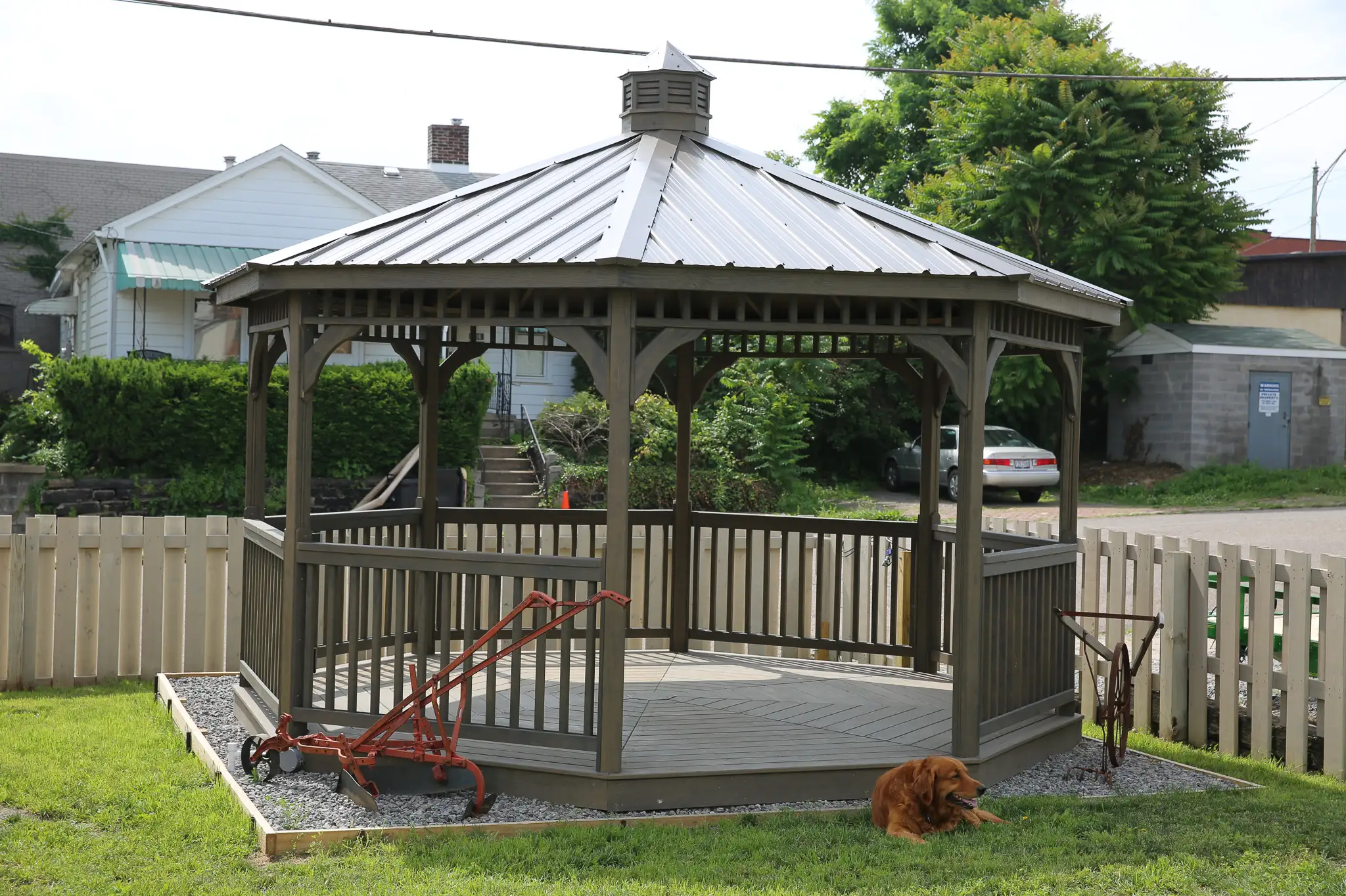 Monticello Treated Wood Octagon Gazebo from Berlin Gardens - 14' Monticello Treated Wood Octagon Gazebo from Berlin Gardens - 191-MONTICELLO