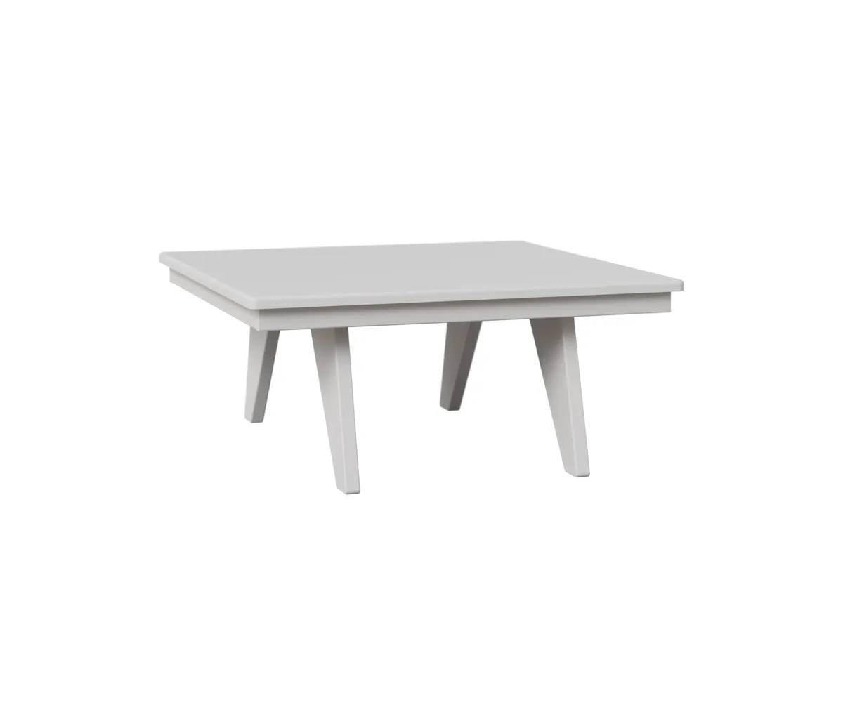 Square Accessory Table by Berlin Gardens - MGP White, MGP White Square Accessory Table by Berlin Gardens - 191-MSAT3030