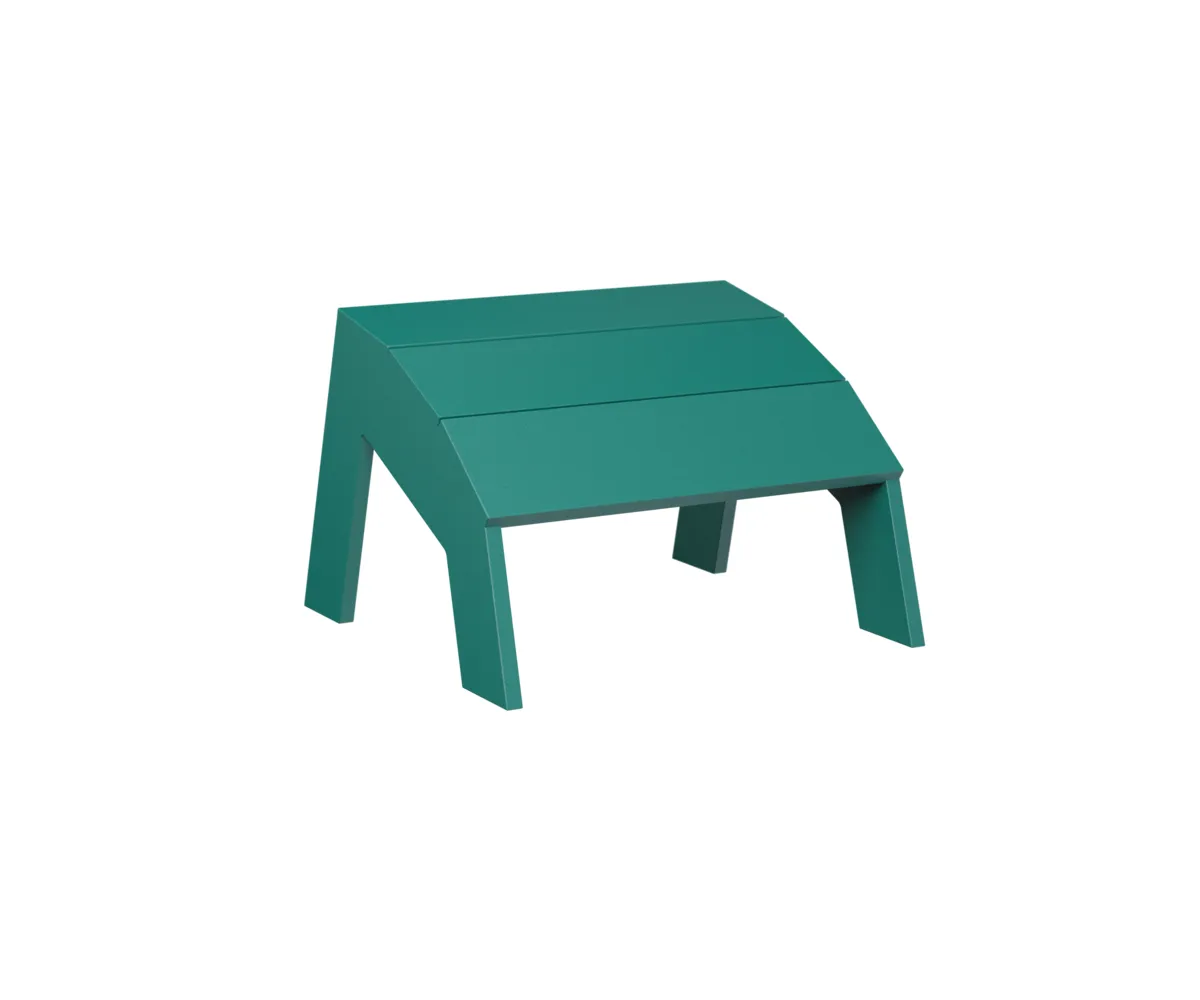 Nordic Footstool by Berlin Gardens - MGP Teal, MGP Teal Nordic Footstool by Berlin Gardens - 191-NAF1721