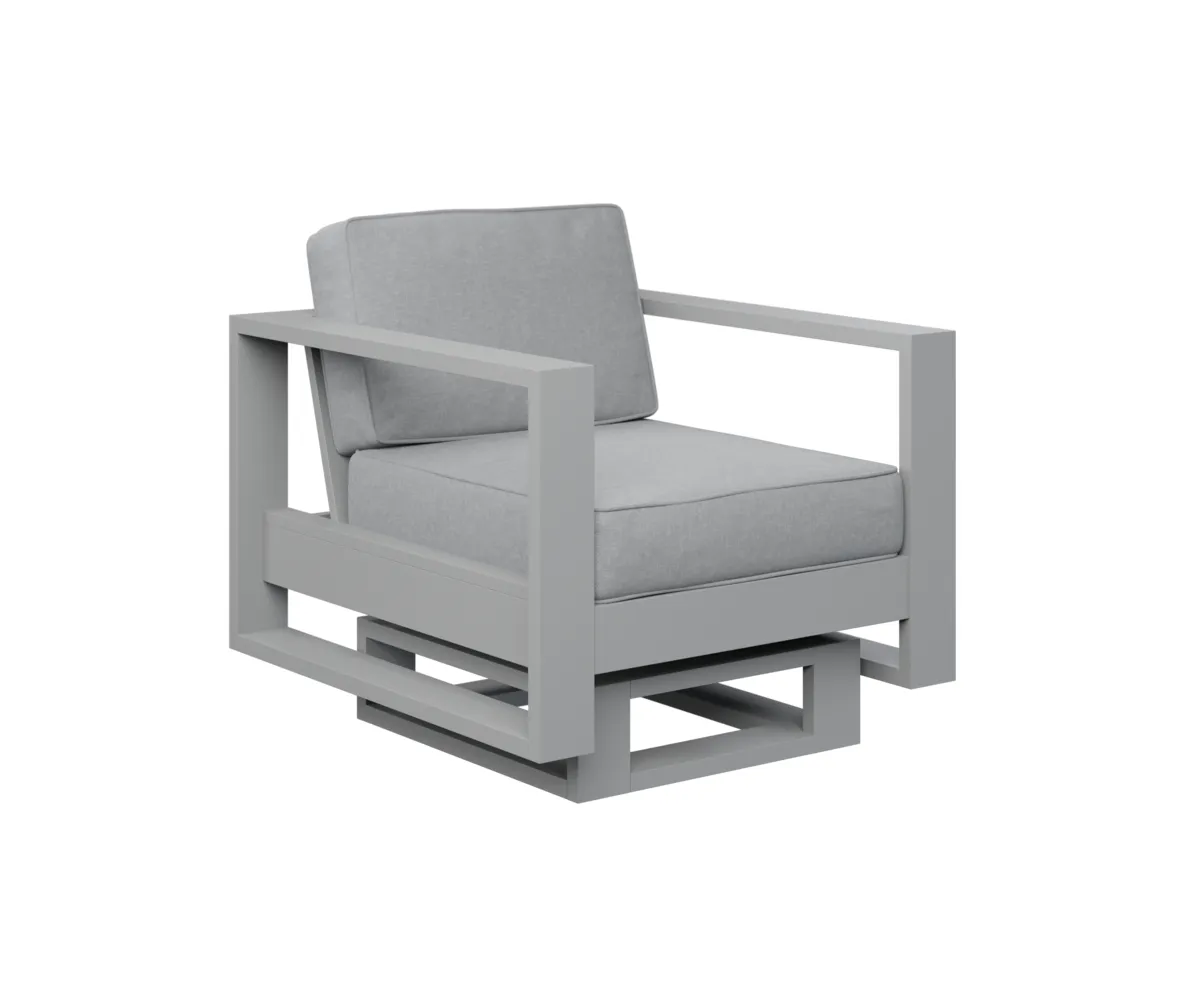 Nordic Rocker by Berlin Gardens - MGP Fog, Canvas Granite Nordic Rocker by Berlin Gardens - 191-NR2924