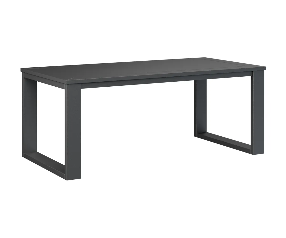 Nordic Rectangular Coffee Table by Berlin Gardens - MGP Black Nordic Rectangular Coffee Table by Berlin Gardens - 191-NRCT4719