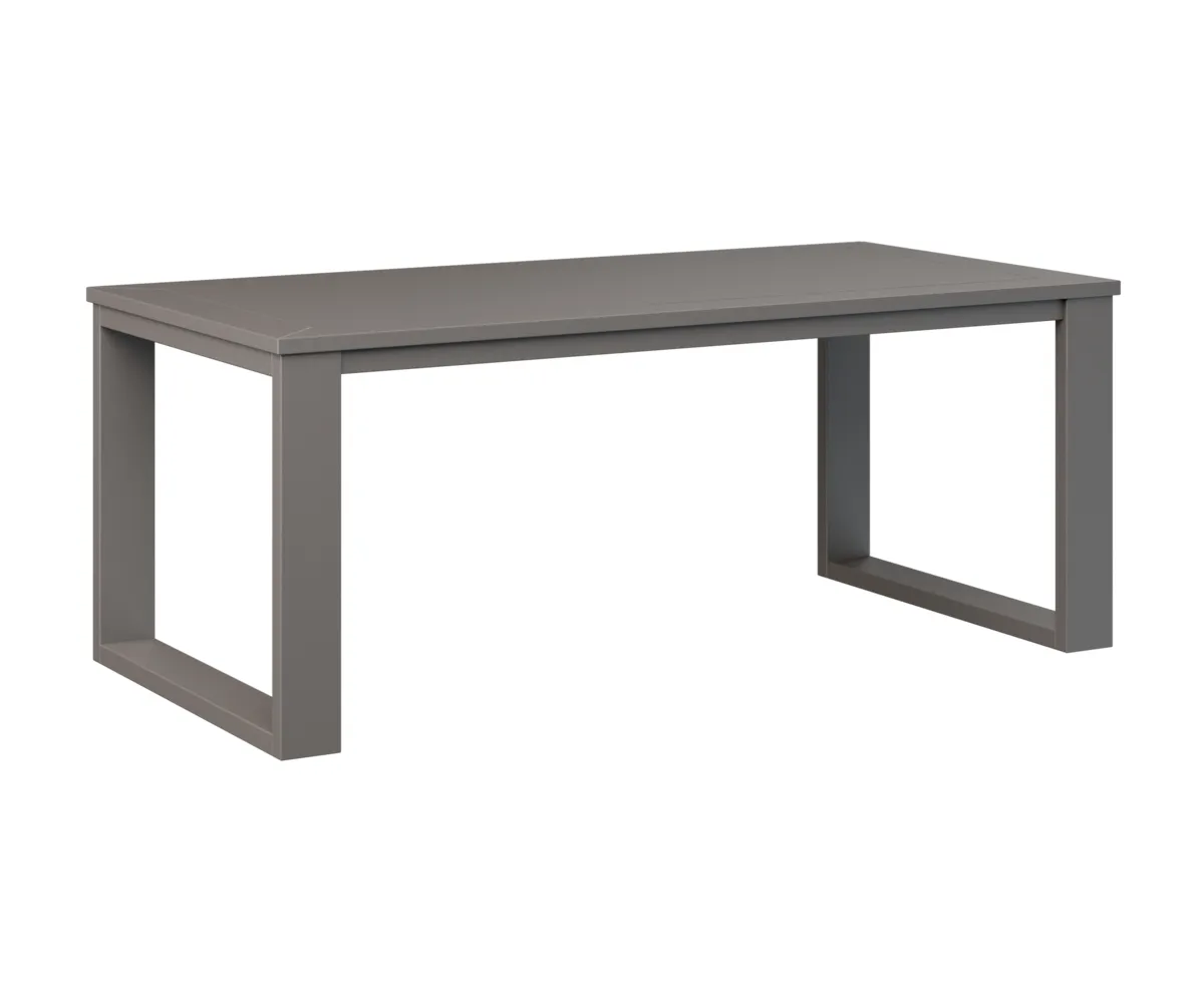 Nordic Rectangular Coffee Table by Berlin Gardens - MGP Graphite Nordic Rectangular Coffee Table by Berlin Gardens - 191-NRCT4719