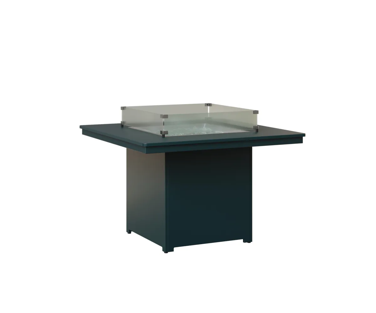Numa Square Dining Fire Pit by Berlin Gardens - MGP Berry, MGP Berry Numa Square Dining Fire Pit by Berlin Gardens - 191-NSFT3147D