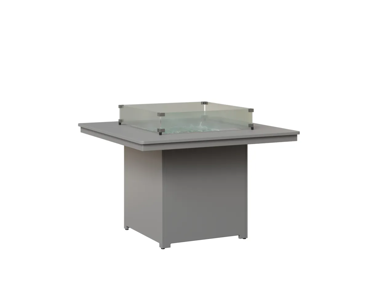 Numa Square Dining Fire Pit by Berlin Gardens - MGP Fog, MGP Fog Numa Square Dining Fire Pit by Berlin Gardens - 191-NSFT3147D