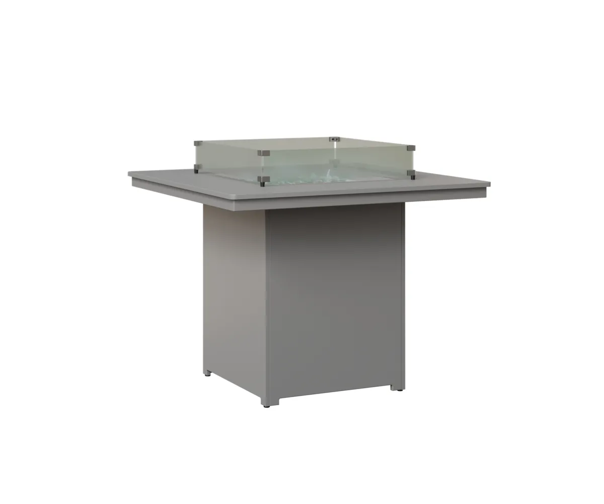Numa Square Counter Fire Pit by Berlin Gardens - MGP Fog, MGP Fog Numa Square Counter Fire Pit by Berlin Gardens - 191-NSFT3647C