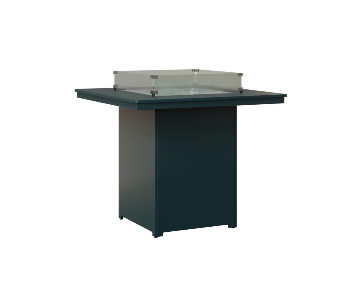 Numa Square Bar Fire Pit by Berlin Gardens - MGP Berry, MGP Berry Numa Square Bar Fire Pit by Berlin Gardens - 191-NSFT3947B