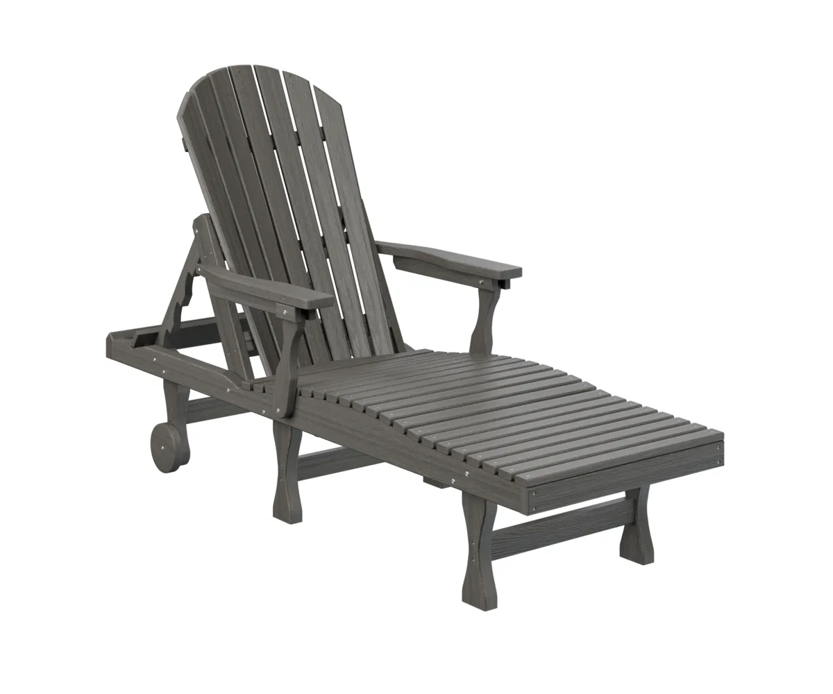 Comfo Back Chaise Lounge by Berlin Gardens - Coastal Gray, Coastal Gray Comfo Back Chaise Lounge by Berlin Gardens - 191-PCCL7400