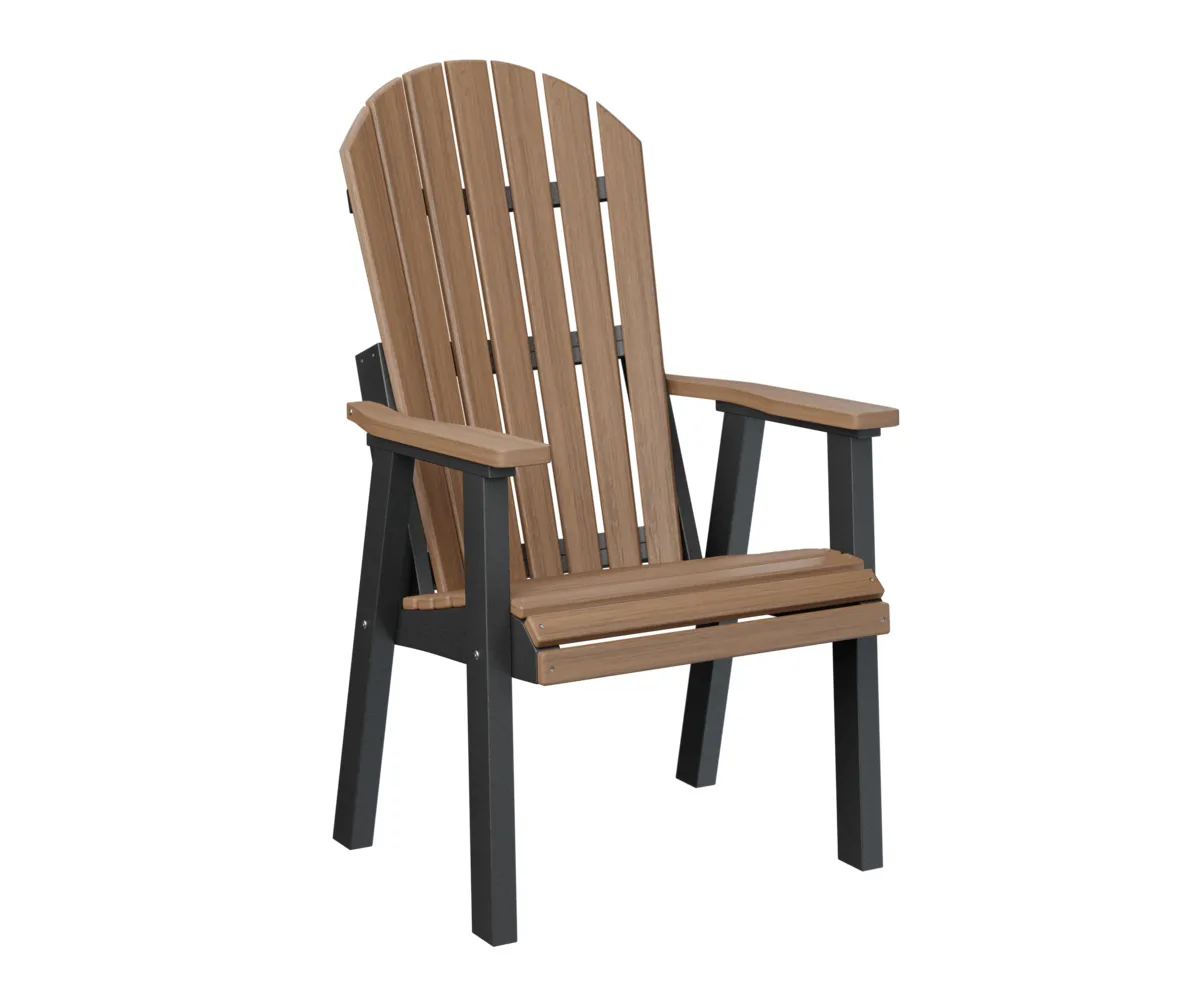 Comfo Back Deck Chair by Berlin Gardens - Antique Mahogany, Black Comfo Back Deck Chair by Berlin Gardens - 191-PCTC2400