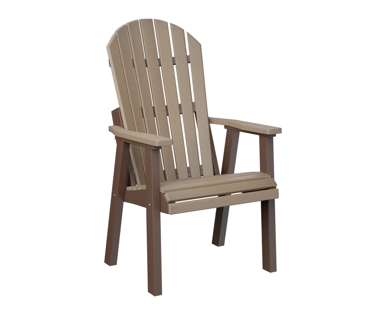 Comfo Back Deck Chair by Berlin Gardens - Weatherwood, Chocolate Brown Comfo Back Deck Chair by Berlin Gardens - 191-PCTC2400