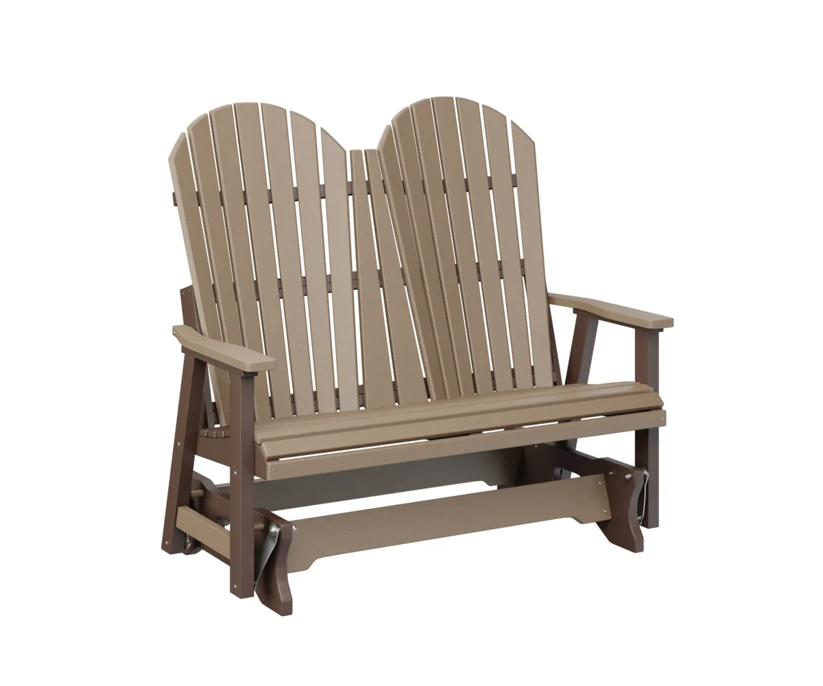 Comfo Back Double Glider by Berlin Gardens - Weatherwood, Chocolate Brown Comfo Back Double Glider by Berlin Gardens - 191-PCTG4800
