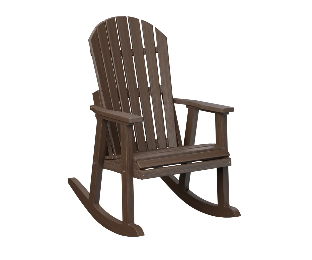 Comfo Back Rocker by Berlin Gardens - Brazilian Walnut, Brazilian Walnut Comfo Back Rocker by Berlin Gardens - 191-PCTR2400