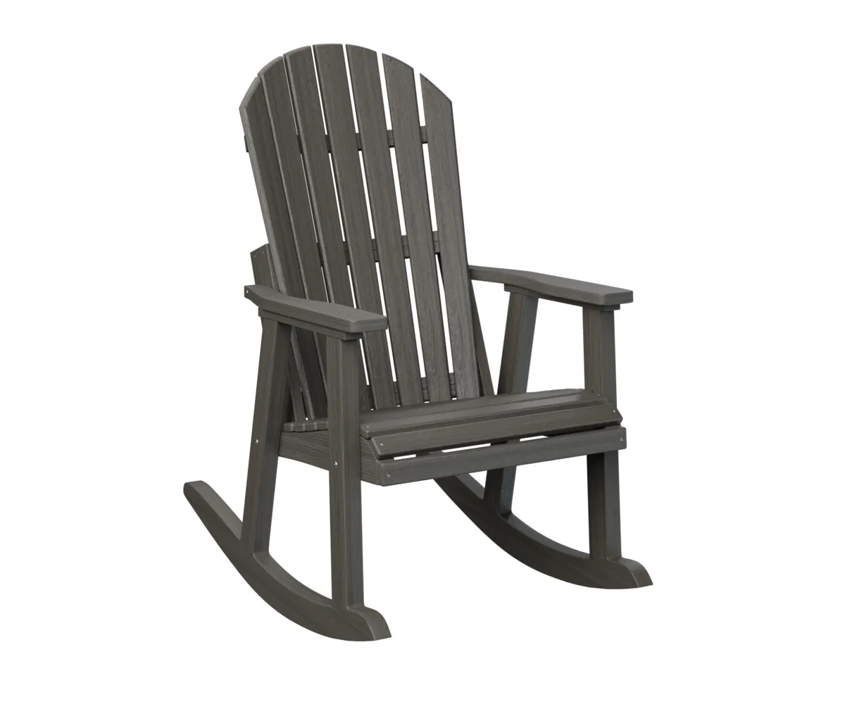 Comfo Back Rocker by Berlin Gardens - Coastal Gray, Coastal Gray Comfo Back Rocker by Berlin Gardens - 191-PCTR2400