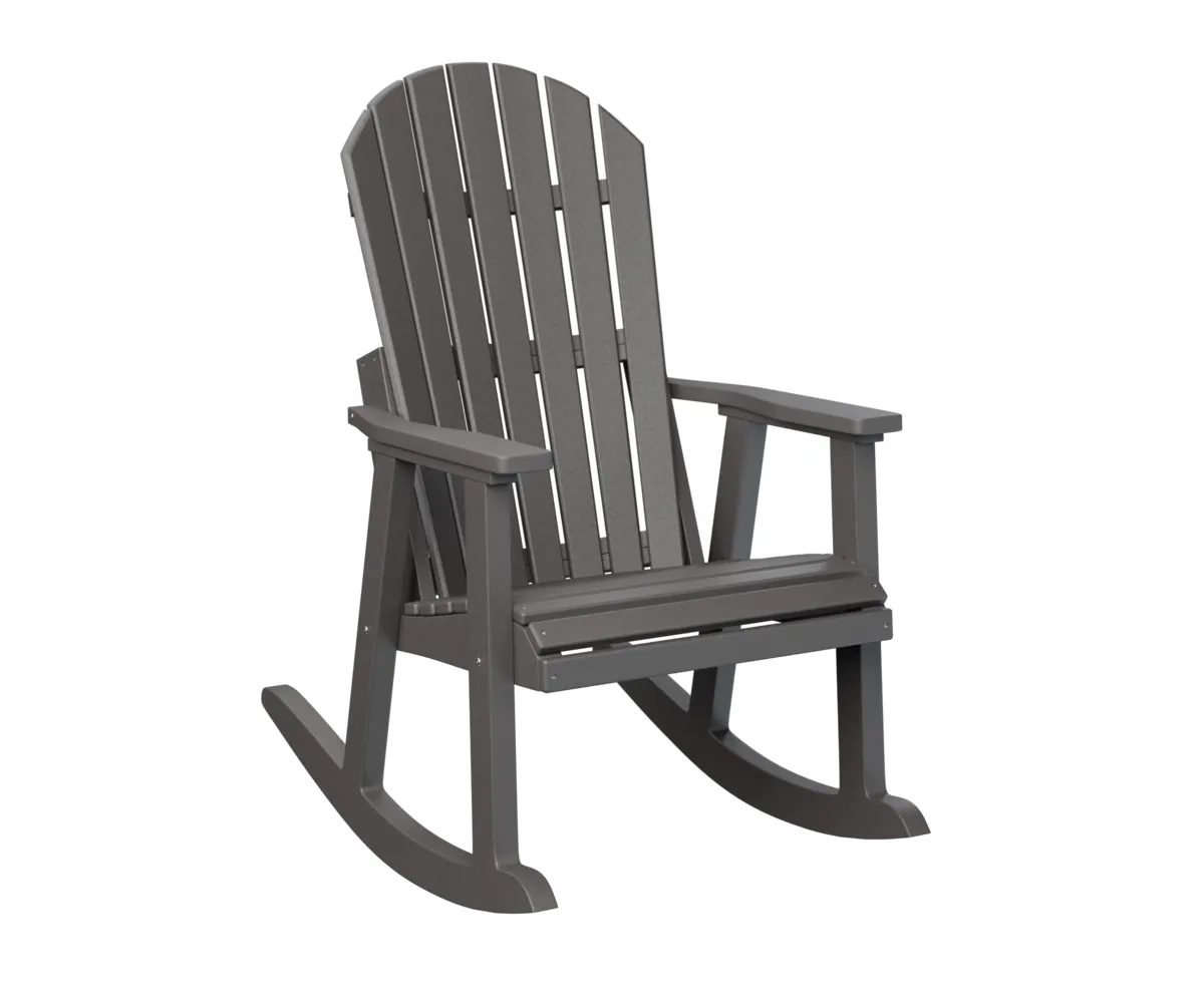 Comfo Back Rocker by Berlin Gardens - Smoke Gray, Smoke Gray Comfo Back Rocker by Berlin Gardens - 191-PCTR2400