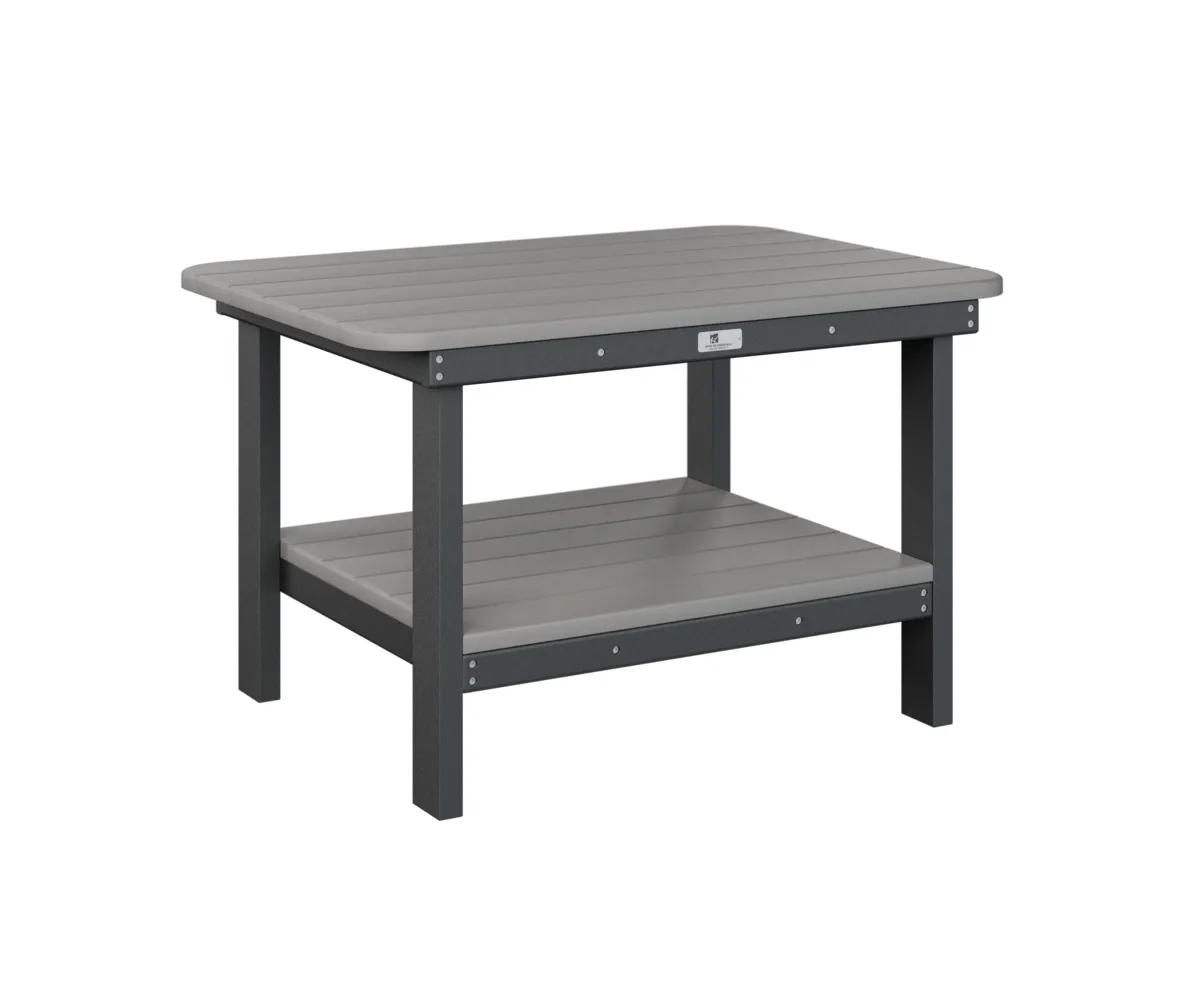 Rectangular Coffee Table by Berlin Gardens - Light Gray, Black Rectangular Coffee Table by Berlin Gardens - 191-RTCT2921