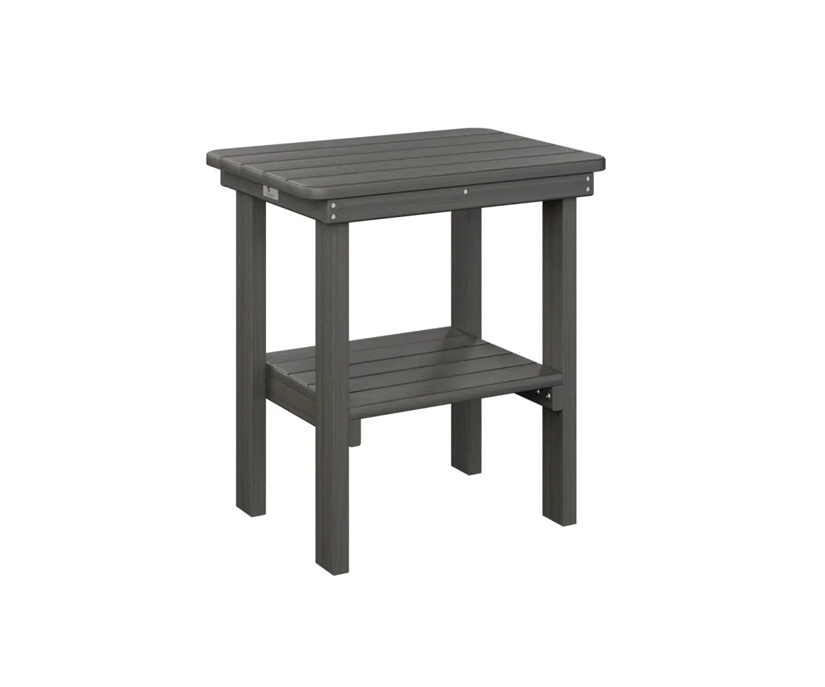 Rectangular End Table Dining Height by Berlin Gardens - Coastal Gray, Coastal Gray Rectangular End Table Dining Height by Berlin Gardens - 191-RTET2115