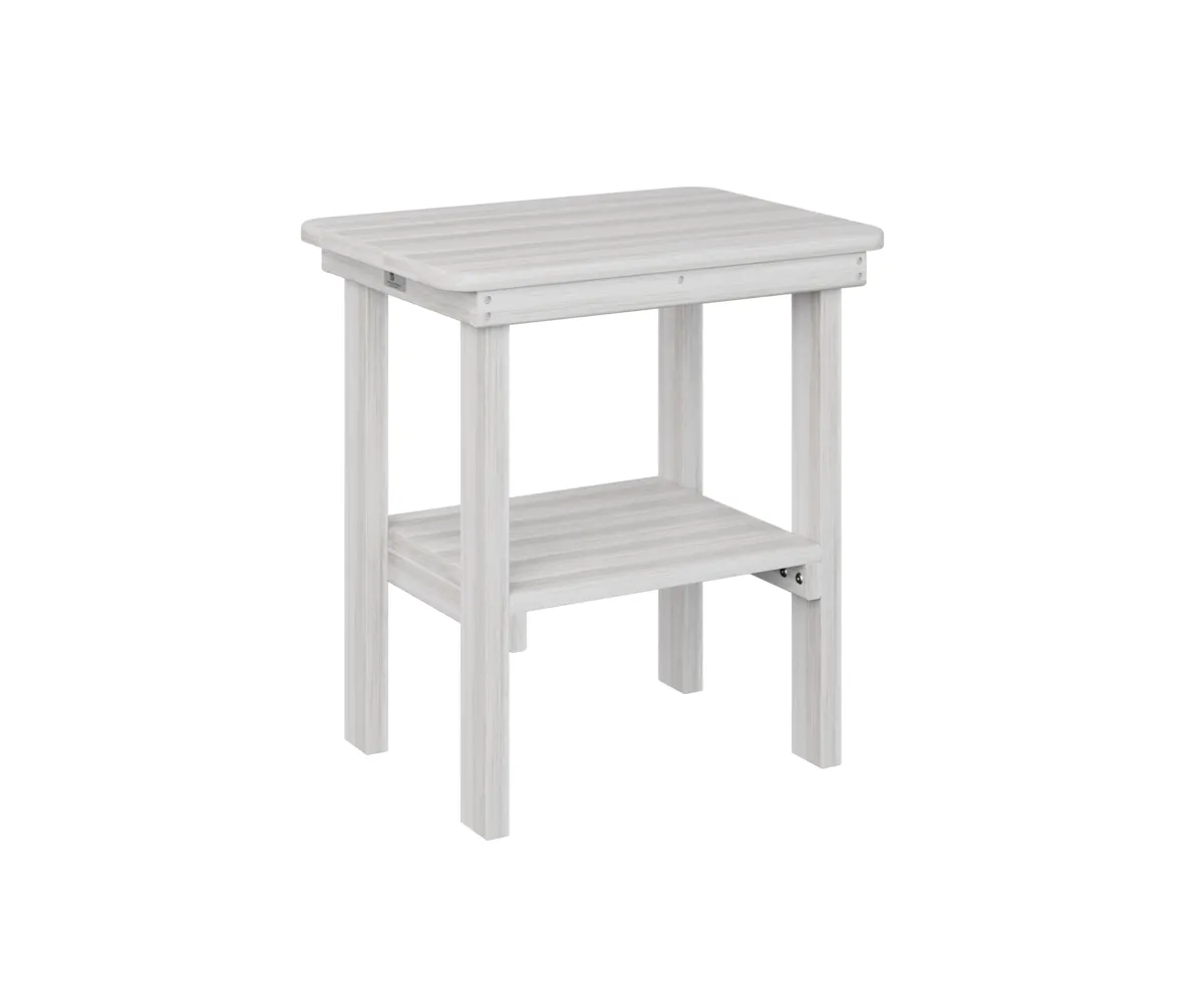 Rectangular End Table Dining Height by Berlin Gardens - Seashell, Seashell Rectangular End Table Dining Height by Berlin Gardens - 191-RTET2115